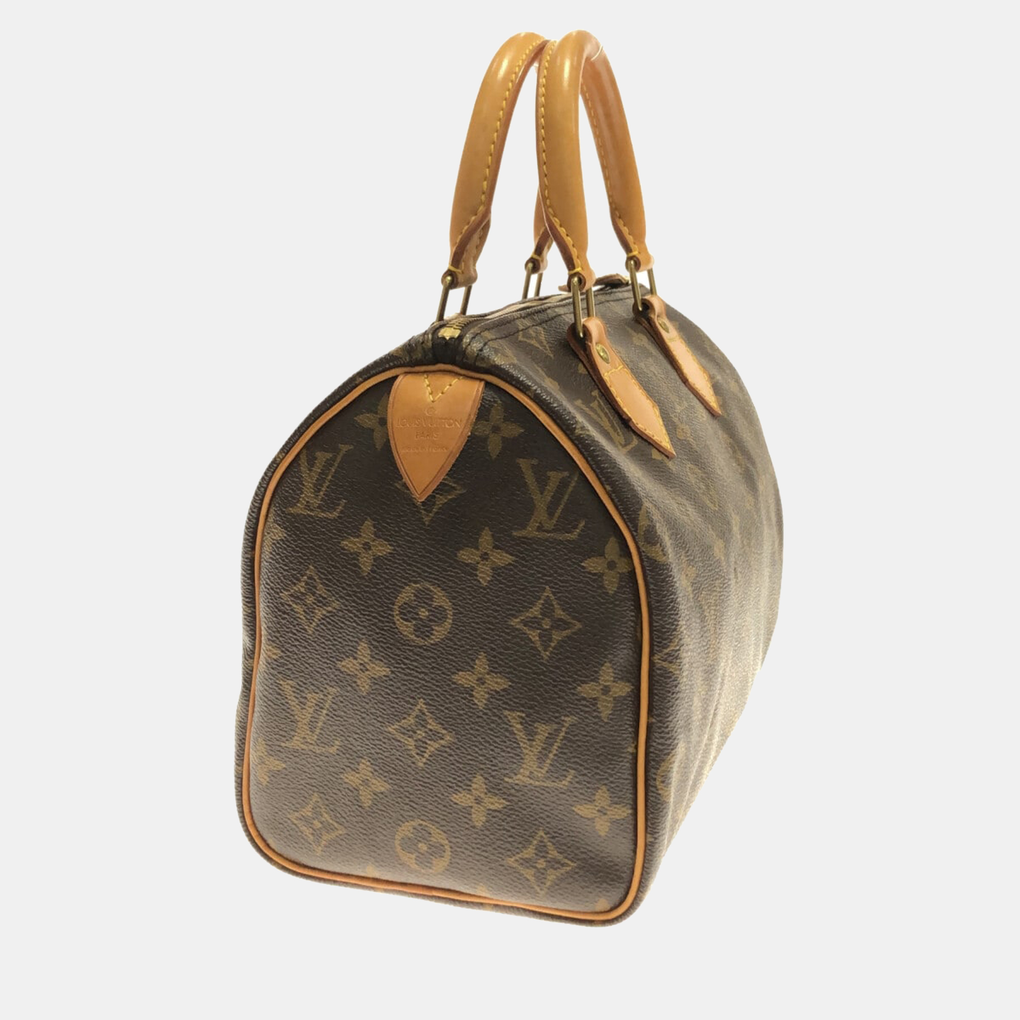 

Louis Vuitton Brown Monogram Canvas Speedy 25 Satchel