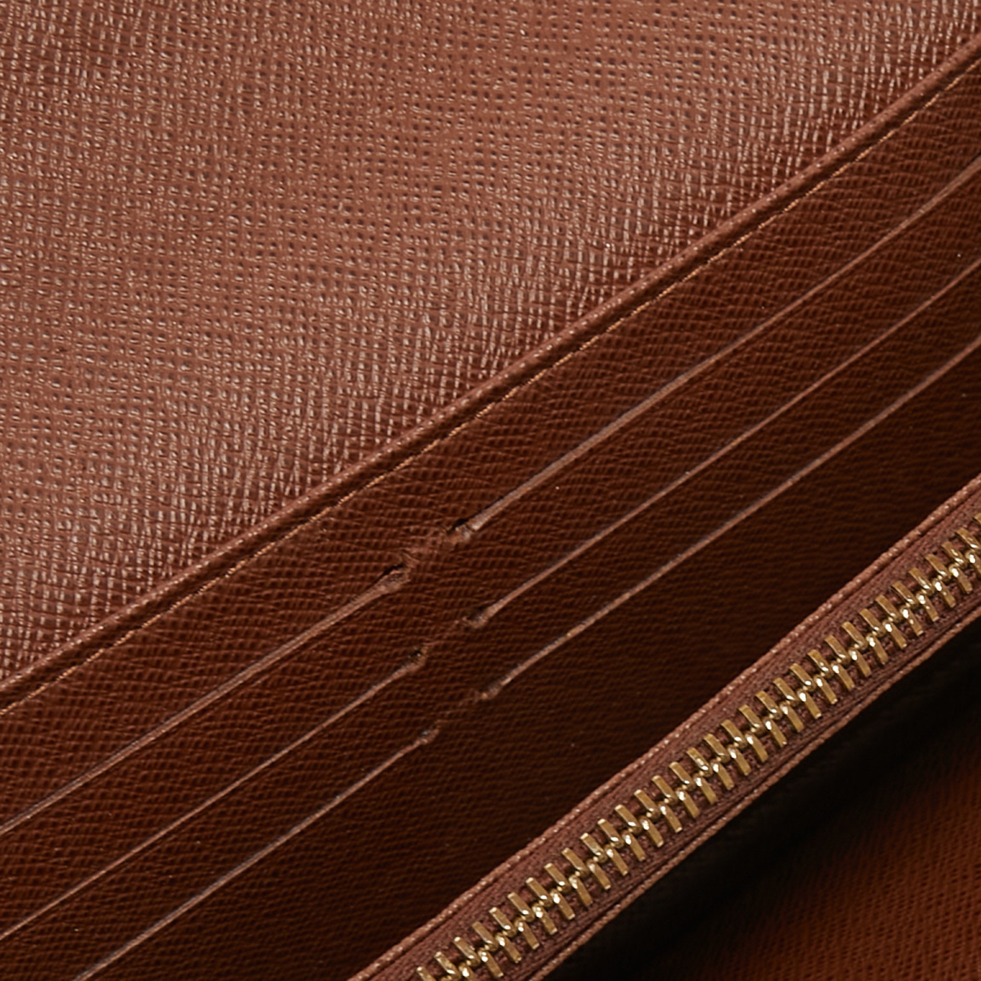 

Louis Vuitton Monogram Canvas Fleuri Sarah Wallet, Brown