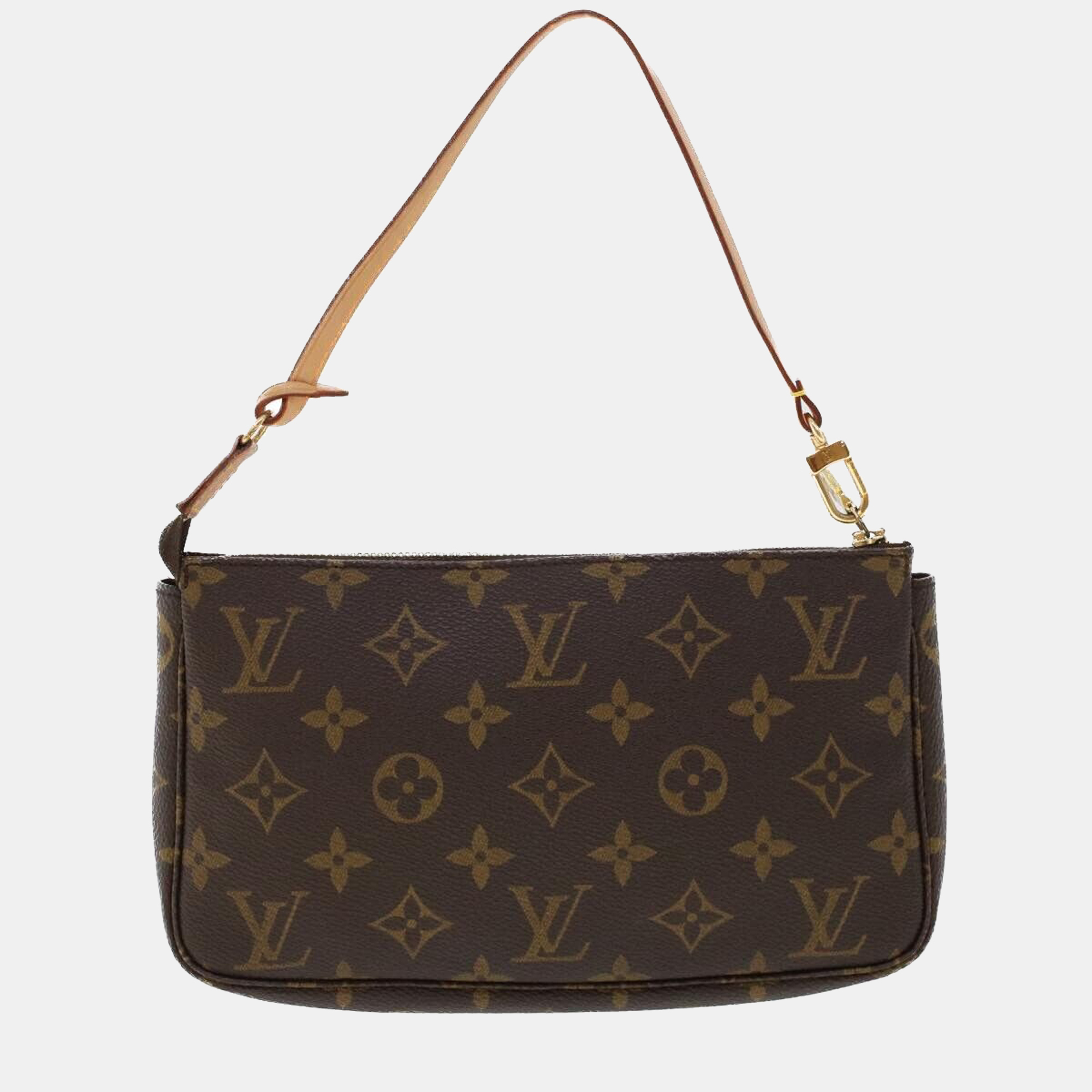 

Louis Vuitton Monogram Canvas Pochette Accessoires Bag, Brown