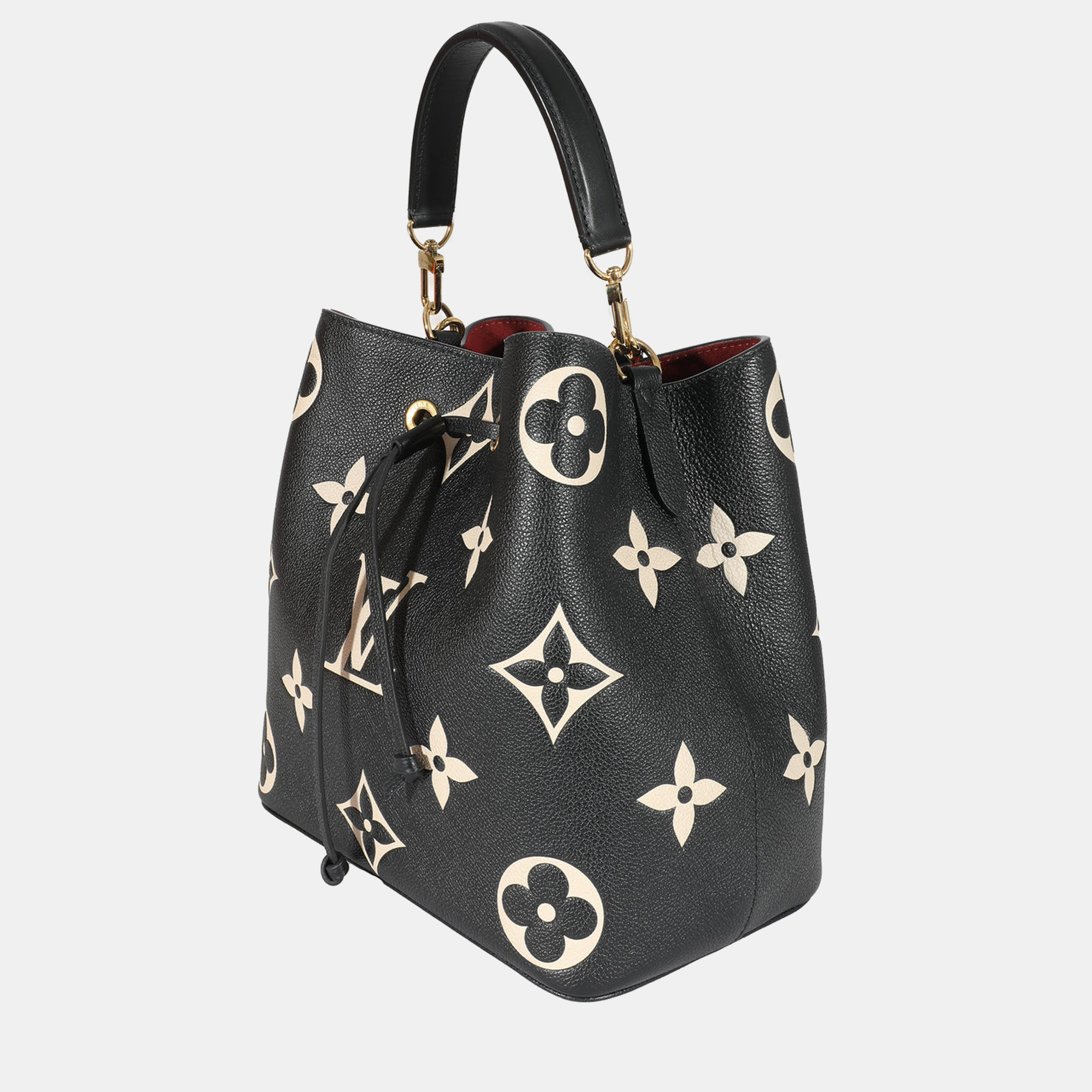 

Louis Vuitton Black/Beige Monogram Empreinte Neonoe MM bag