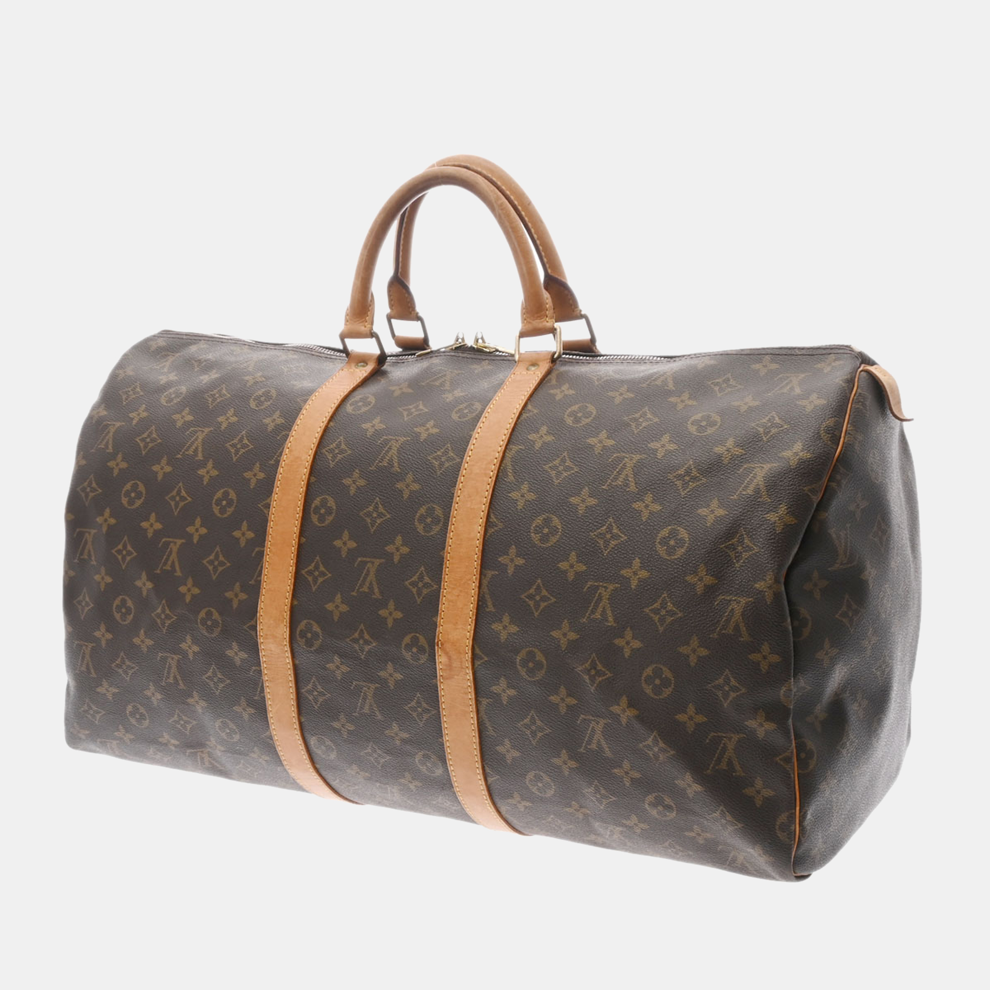 

Louis Vuitton Brown Monogram Canvas Keepall 55 Bag