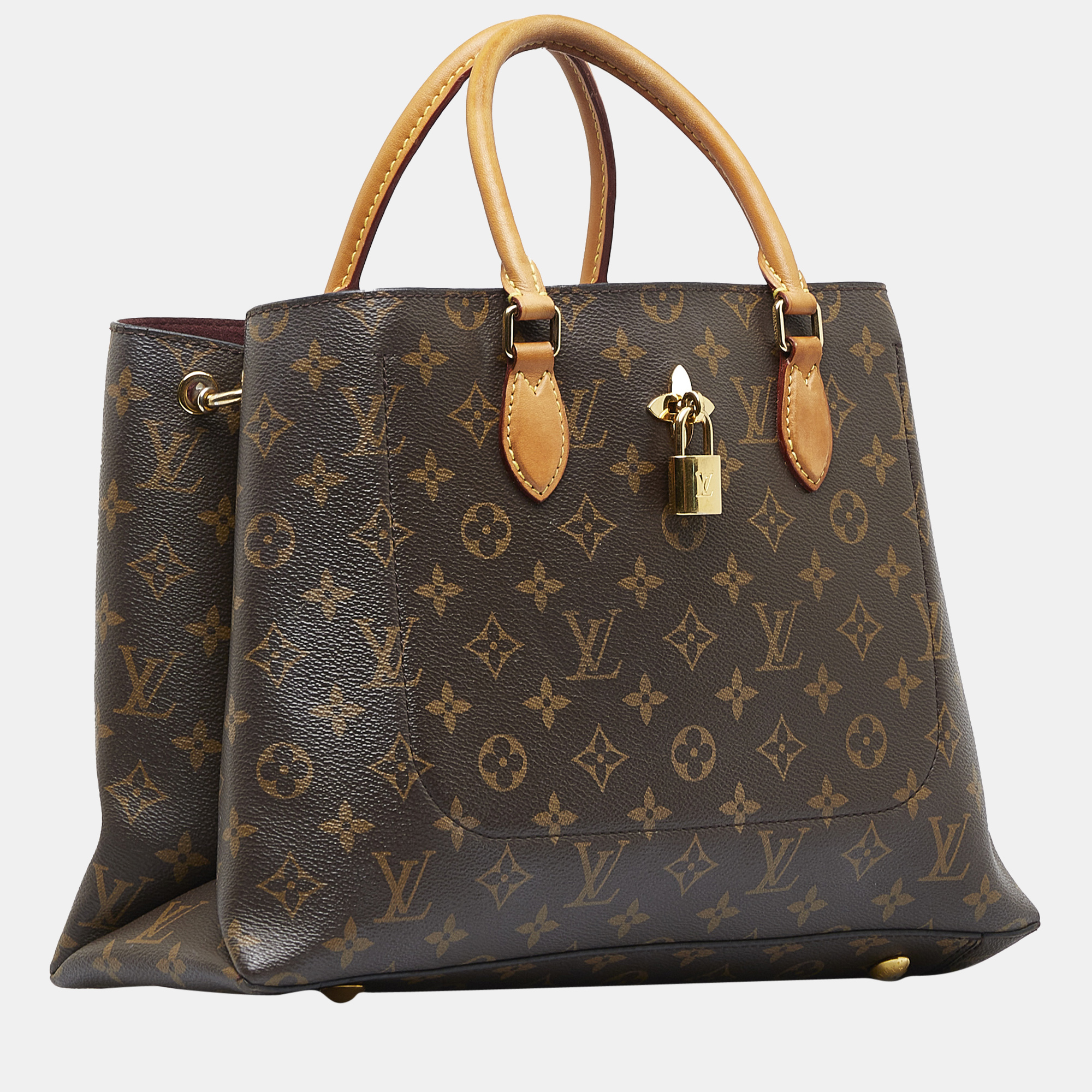 

Louis Vuitton Brown Monogram Flower Tote