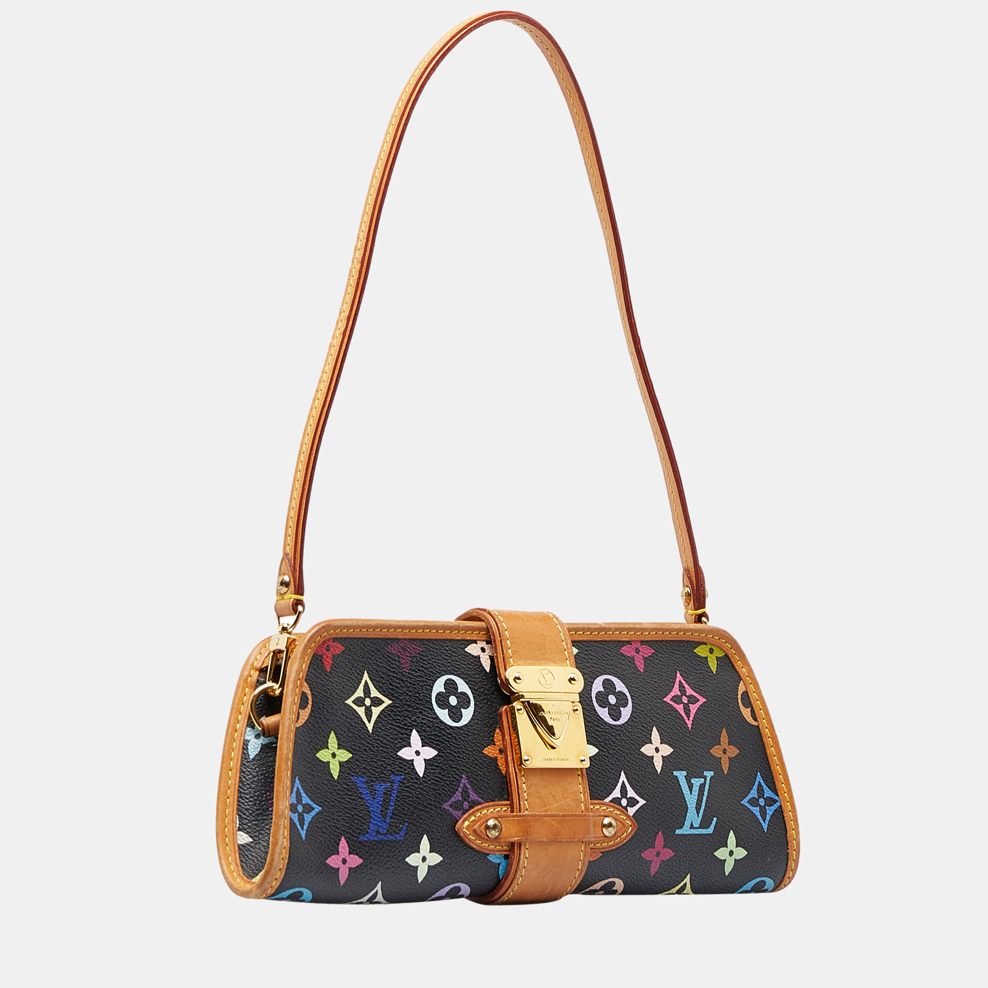 

Louis Vuitton Black Monogram Multicolore Shirley