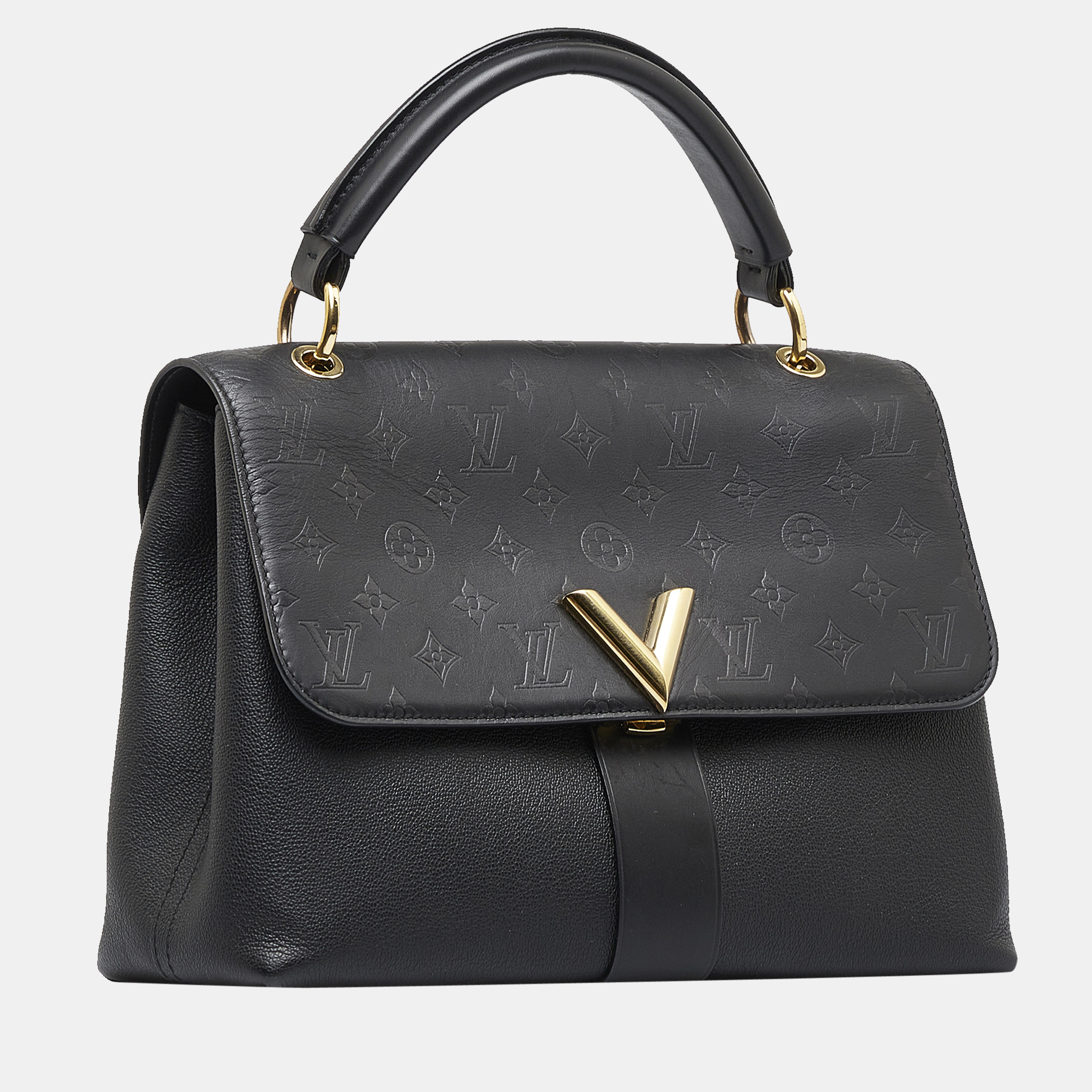 

Louis Vuitton Black Monogram Very One Handle