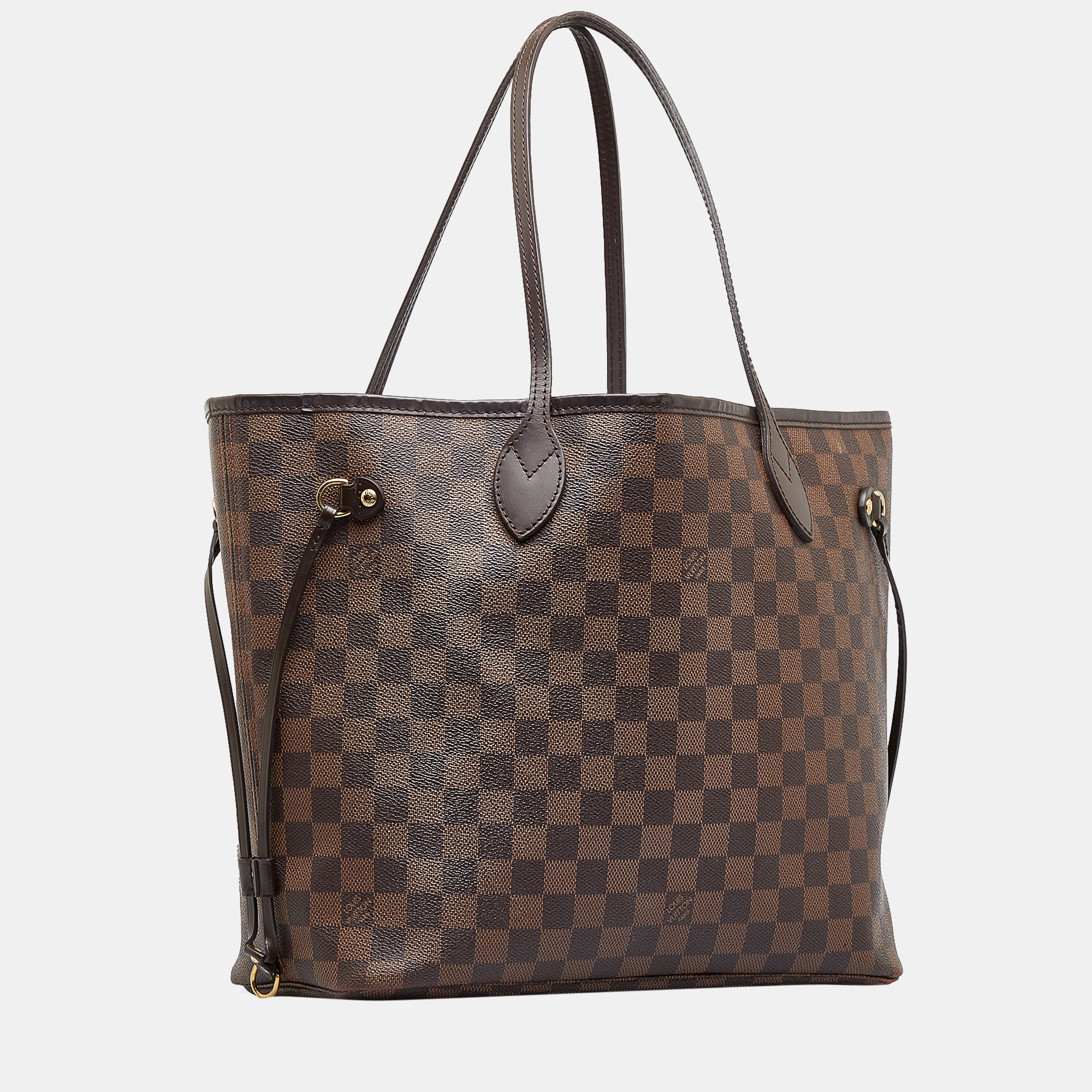 

Louis Vuitton Brown Damier Ebene Neverfull MM