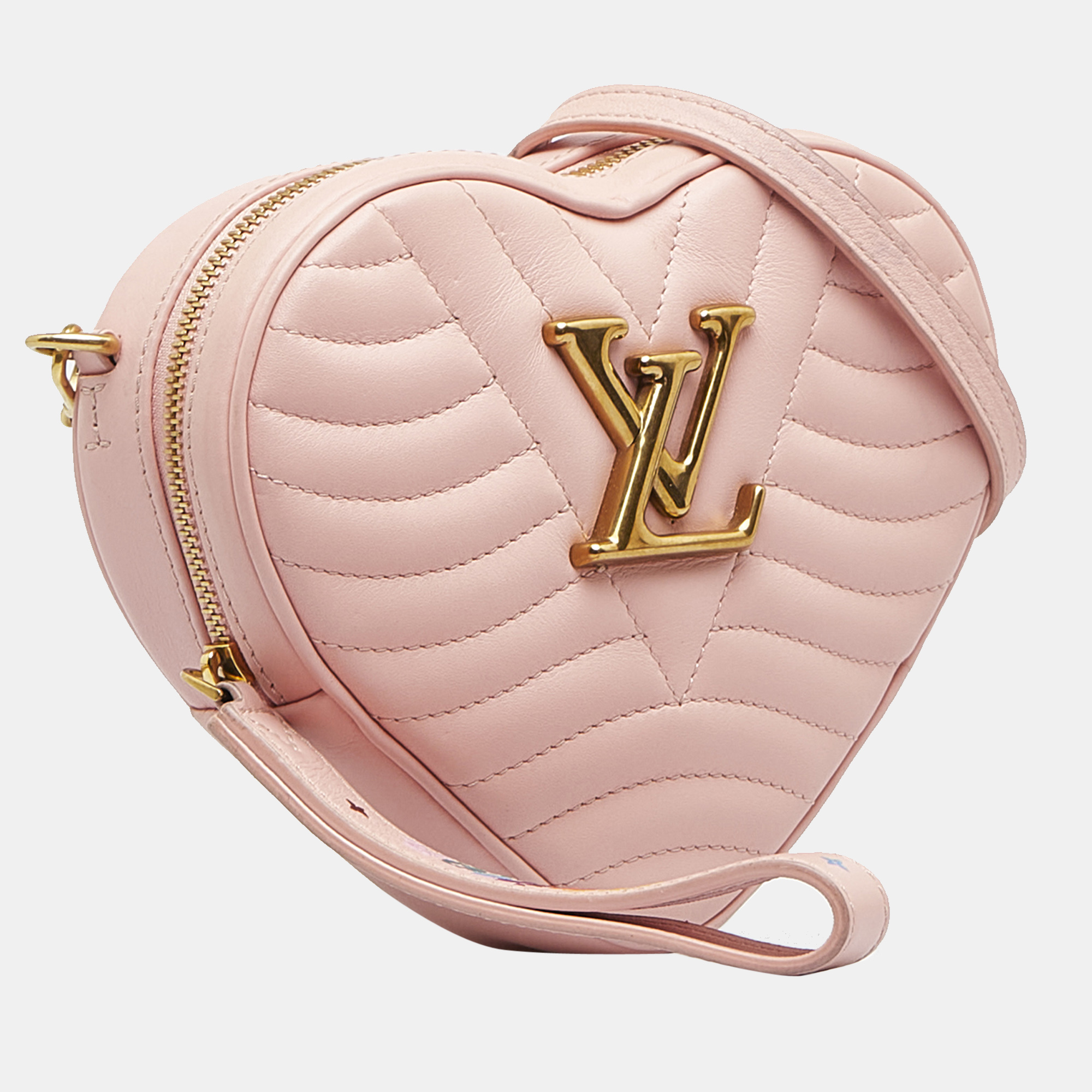 

Louis Vuitton Pink New Wave Heart Crossbody