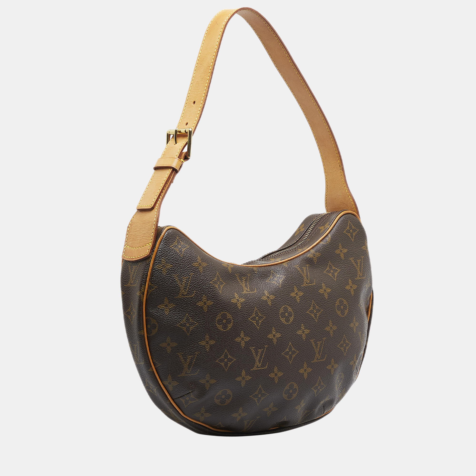 

Louis Vuitton Brown Monogram Croissant MM