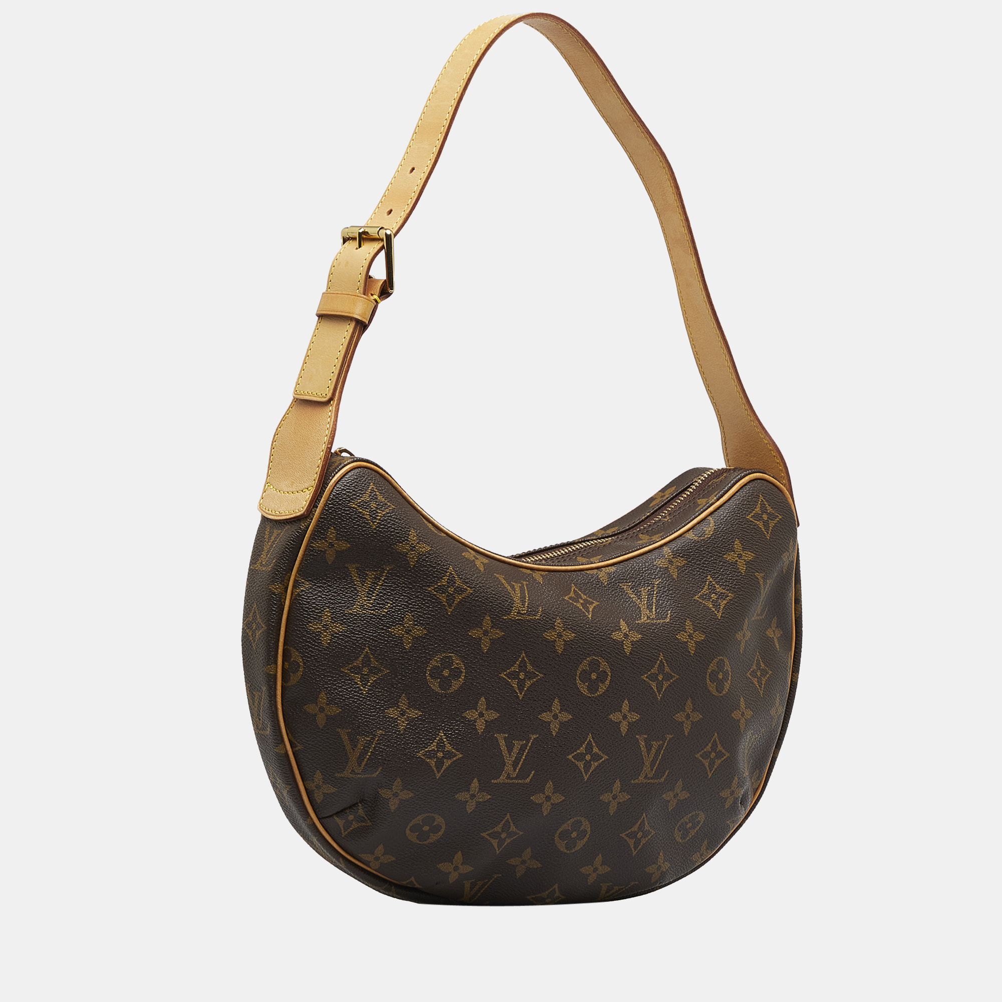 

Louis Vuitton Brown Monogram Croissant MM