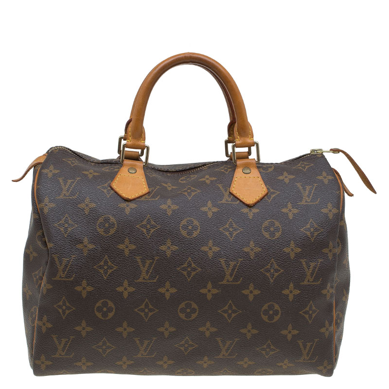 Pre Owned Louis Vuitton Monogram Canvas Speedy30