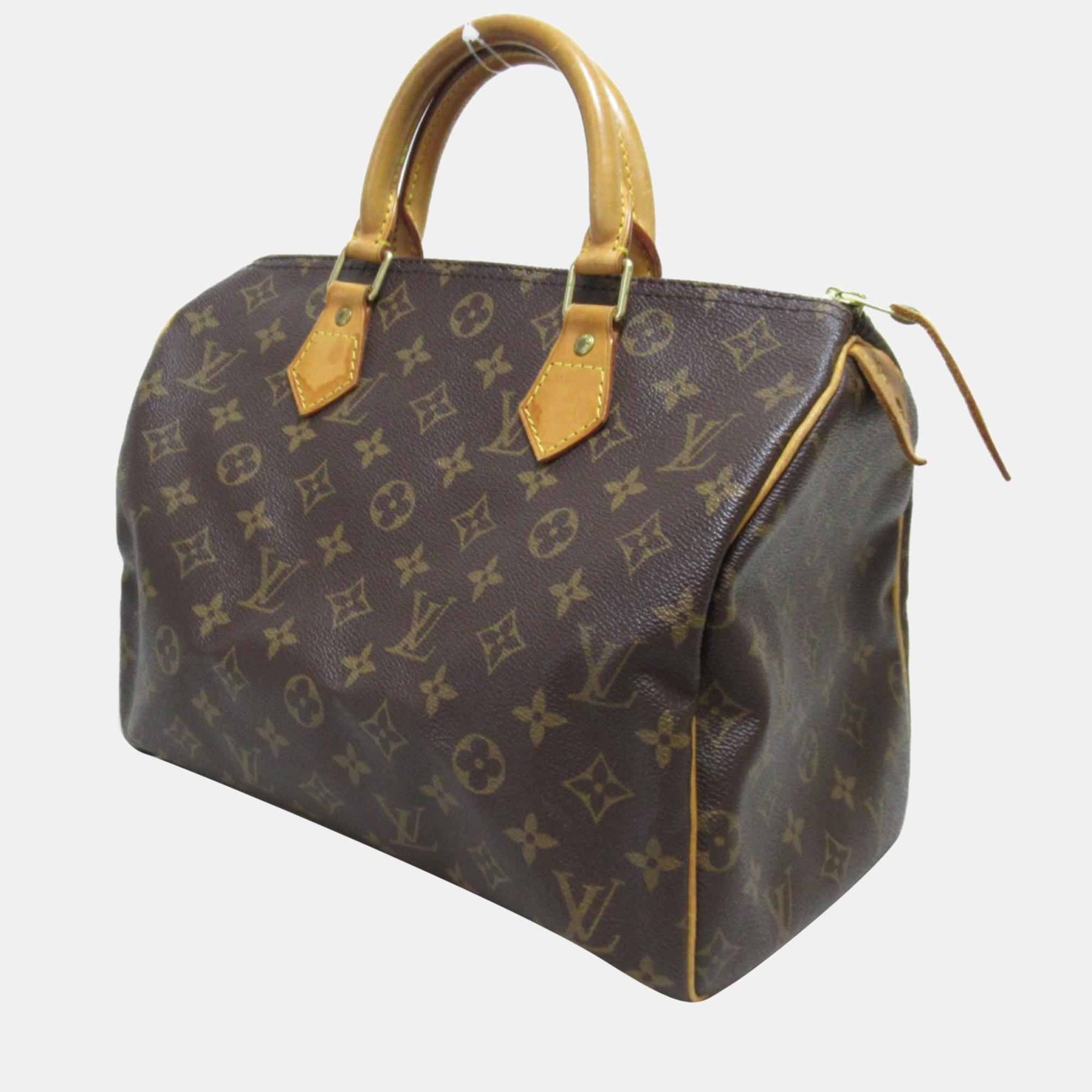 

Louis Vuitton Brown Canvas Monogram Speedy 30 Satchel Bag