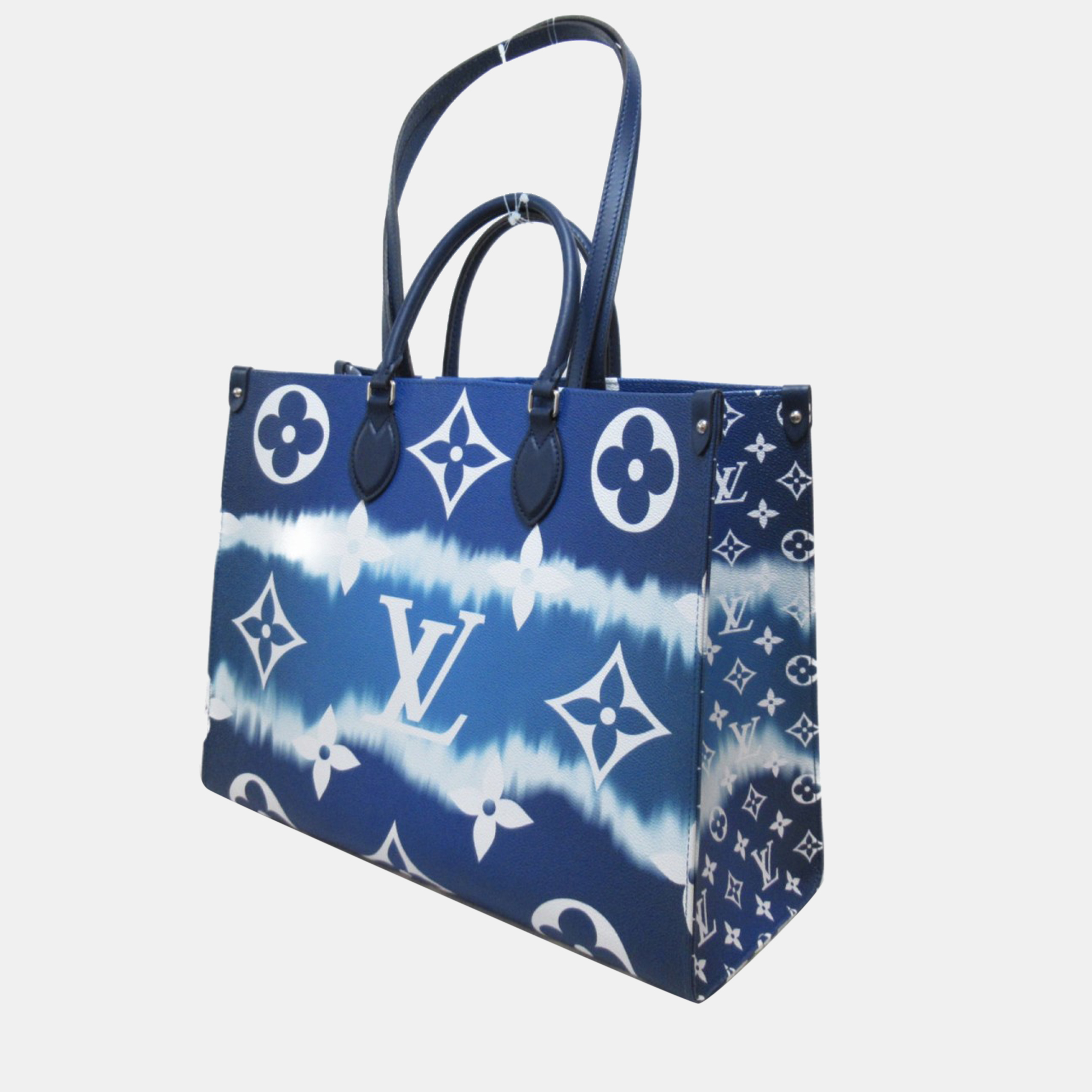 

Louis Vuitton Blue Canvas Monogram Escale OnTheGo GM Tote Bag