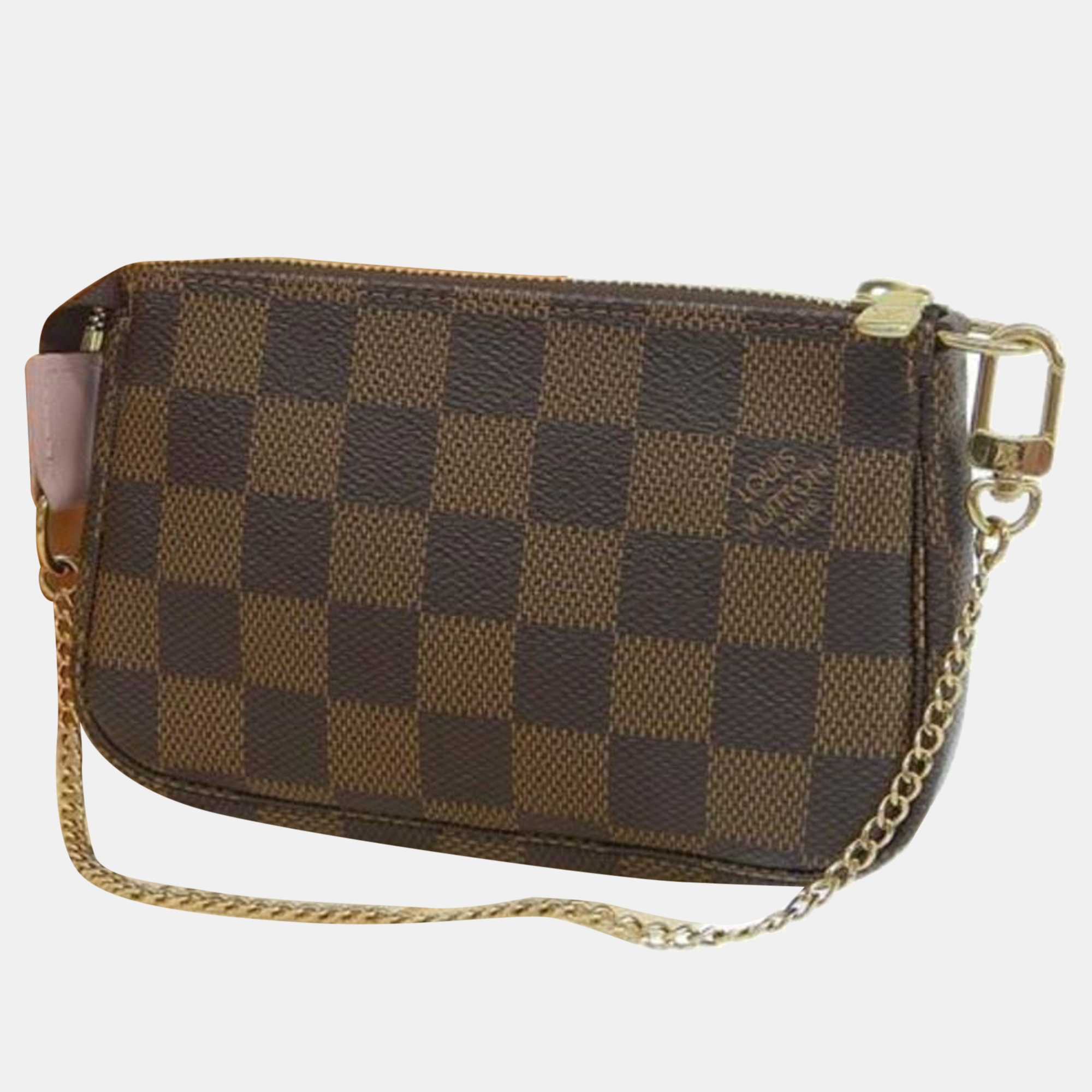 

Louis Vuitton Brown Damier Ebene Canvas Vivienne Pochette Accessoires Shoulder Bag