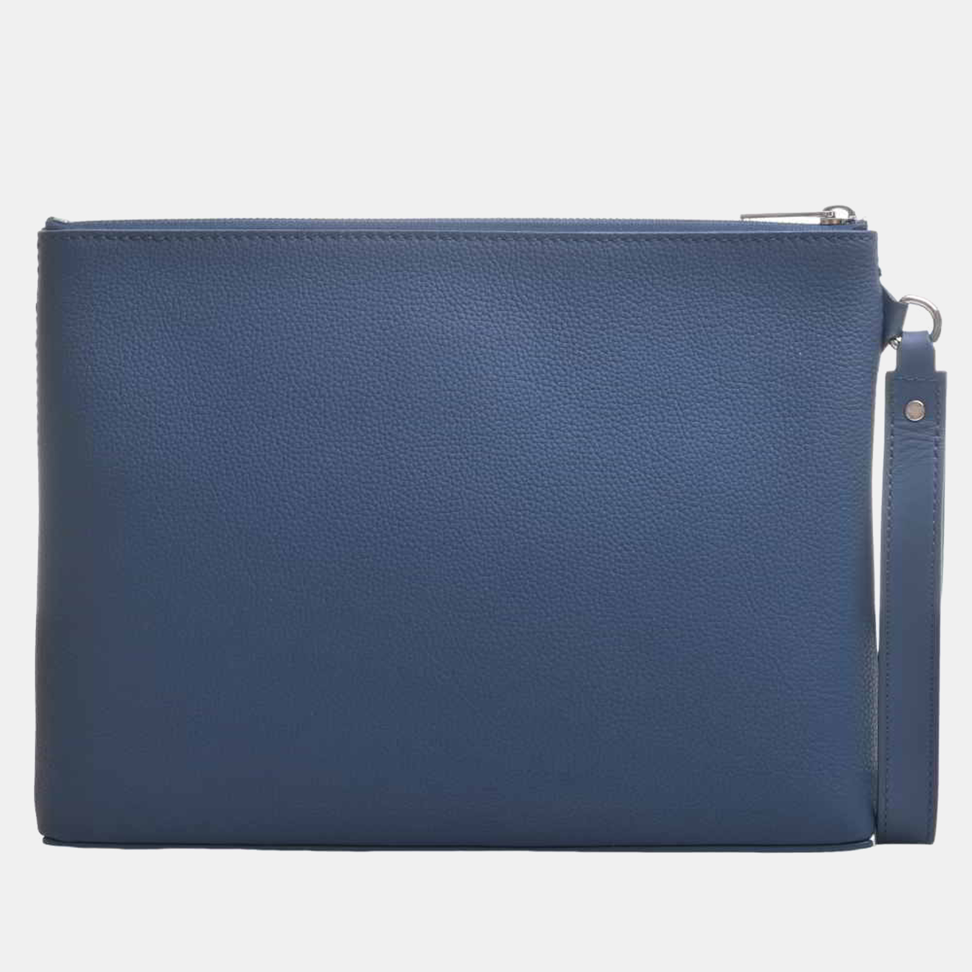 

Louis Vuitton Blue Leather Aerogram Takeoff Pouch