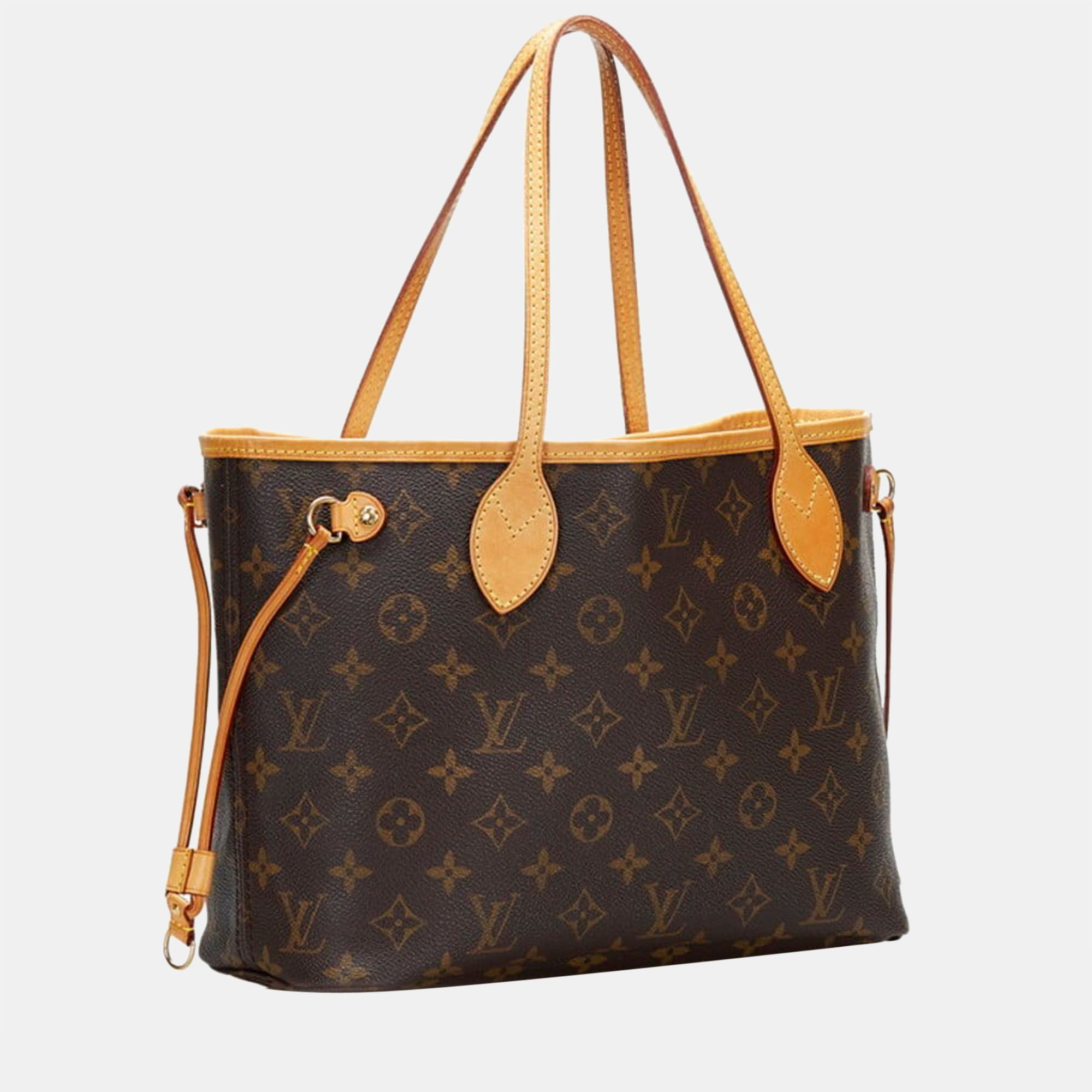 

Louis Vuitton Brown Monogram Canvas Neverfull PM Tote Bag
