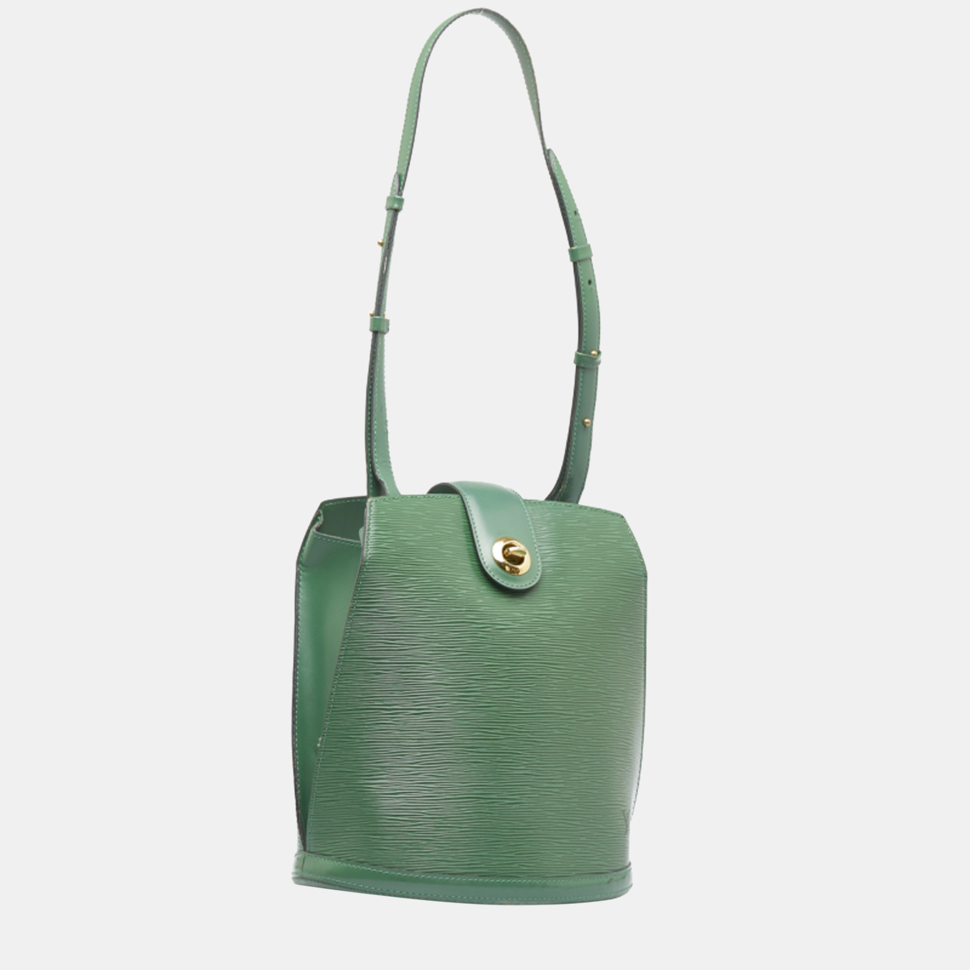 

Louis Vuitton Green Epi Leather Cluny Bag