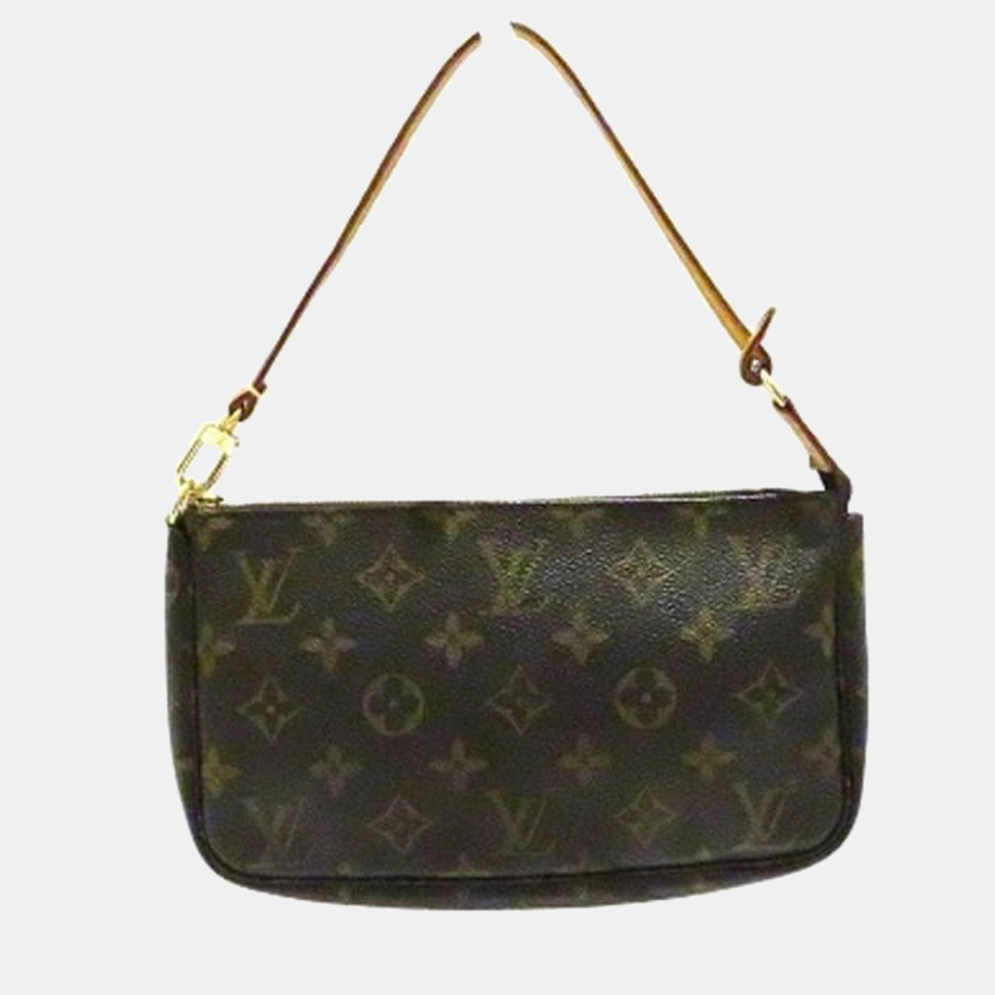 

Louis Vuitton Brown Monogram Canvas Pochette Accessoires Shoulder Bag