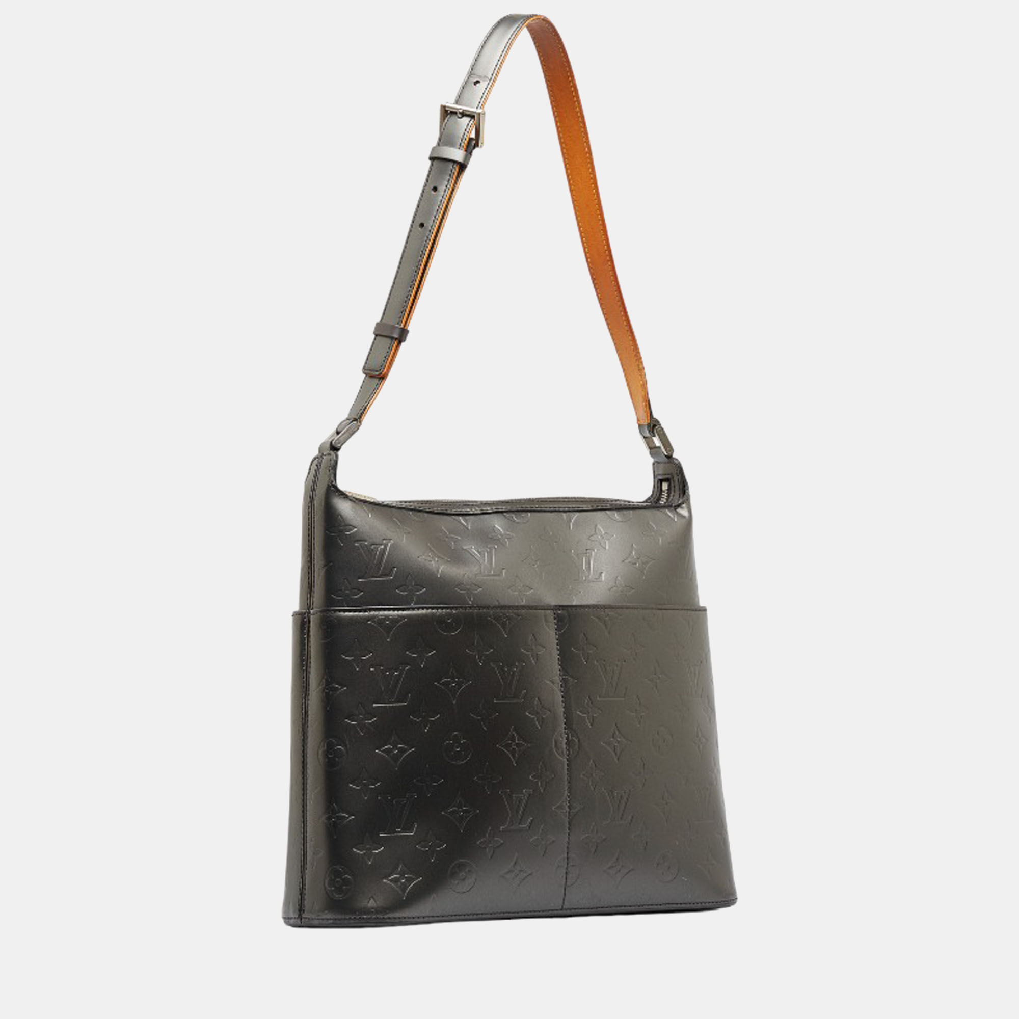 

Louis Vuitton Black Monogram Mat Sutter Shoulder Bag