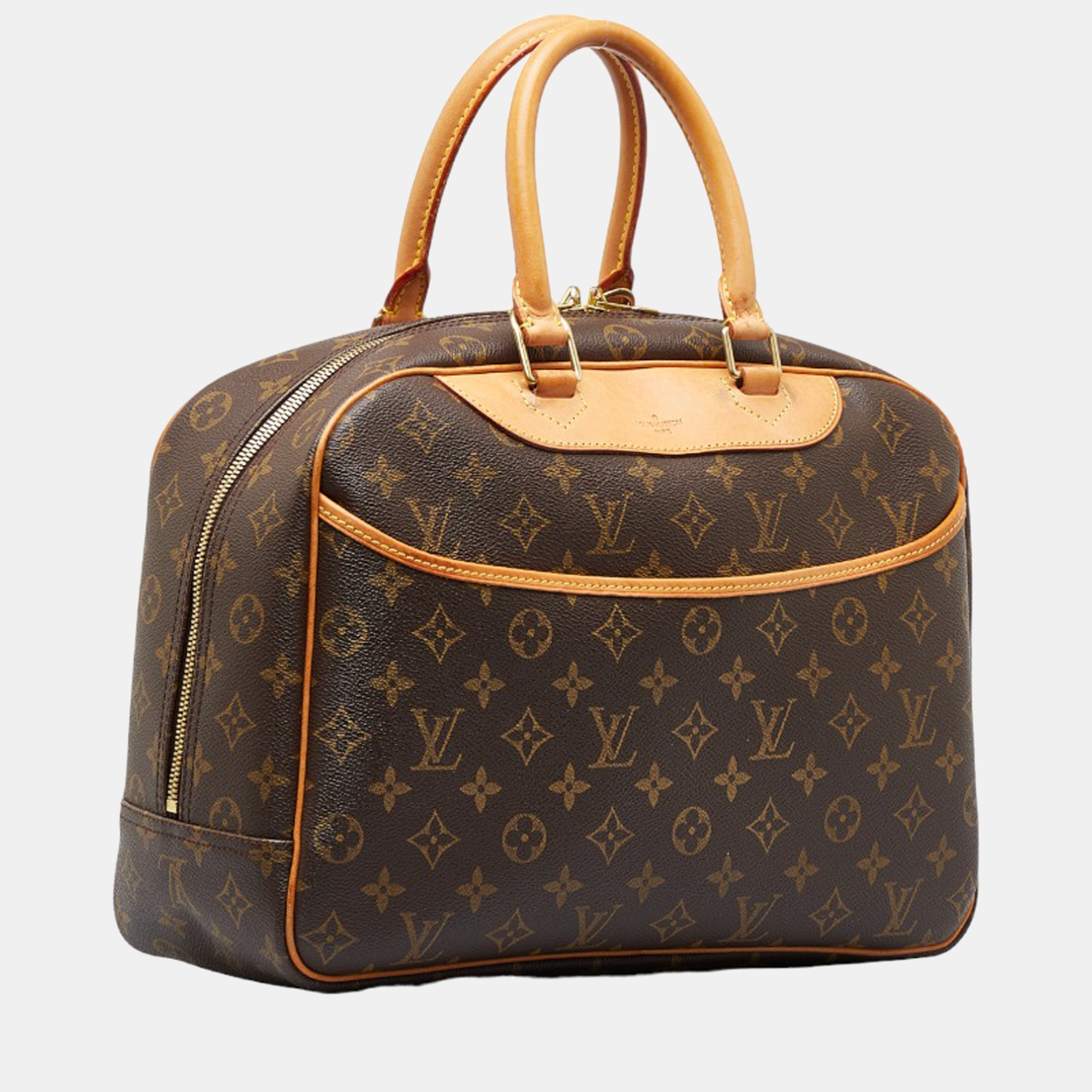 

Louis Vuitton Brown Canvas Monogram Deauville Handbag