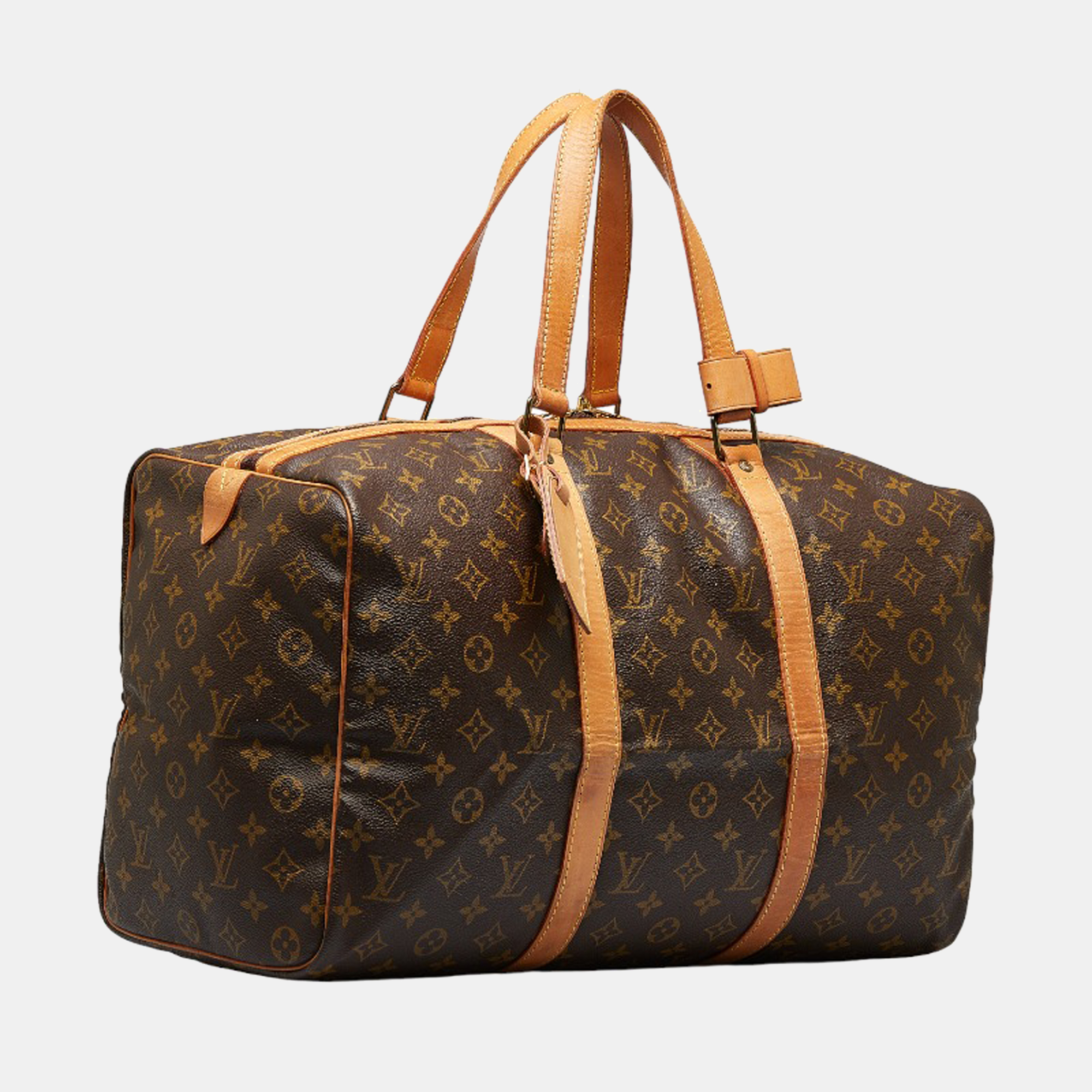 

Louis Vuitton Brown Canvas Monogram Sac Souple 45 Travel Bag
