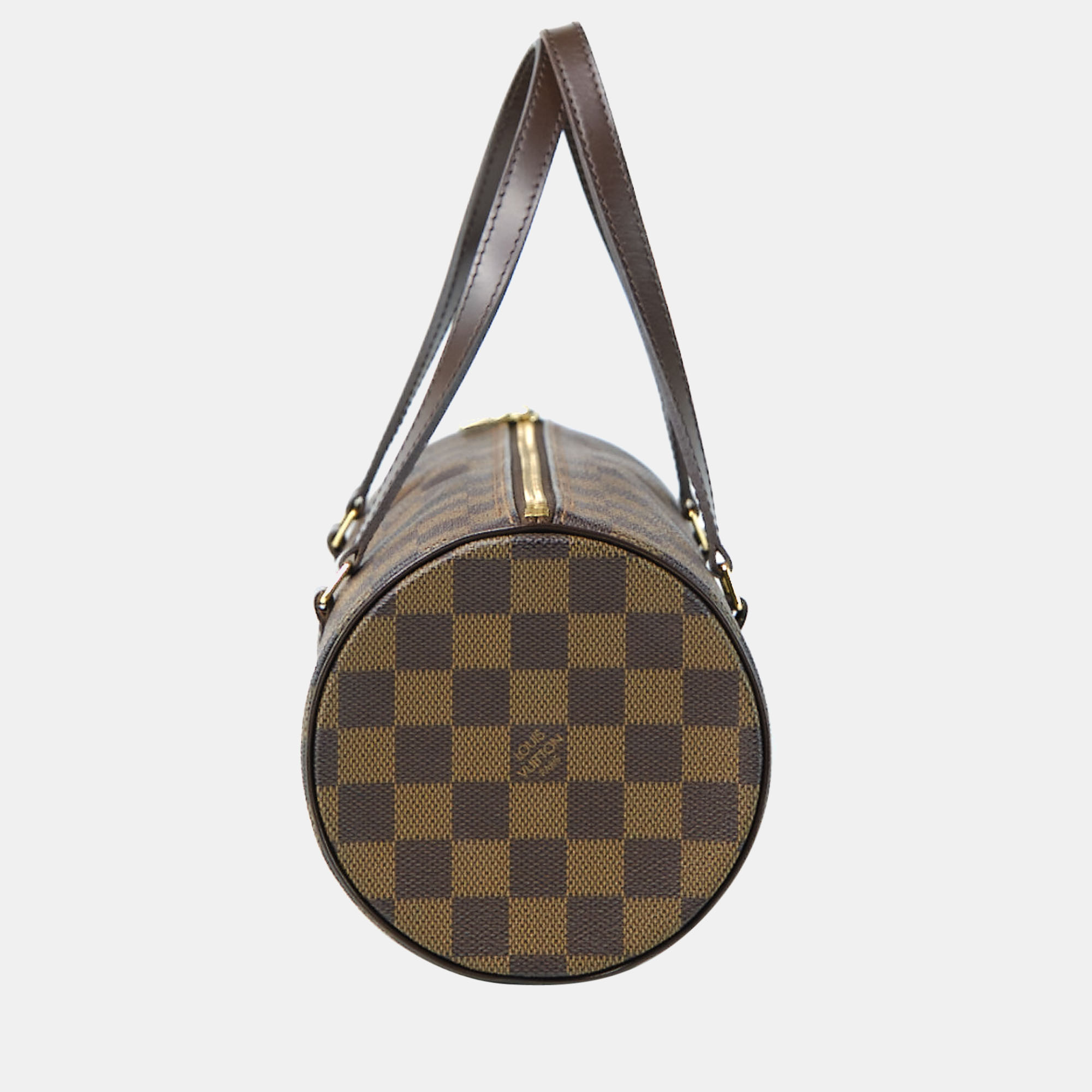

Louis Vuitton Brown Canvas Damier Ebene Papillon 26 Handbag