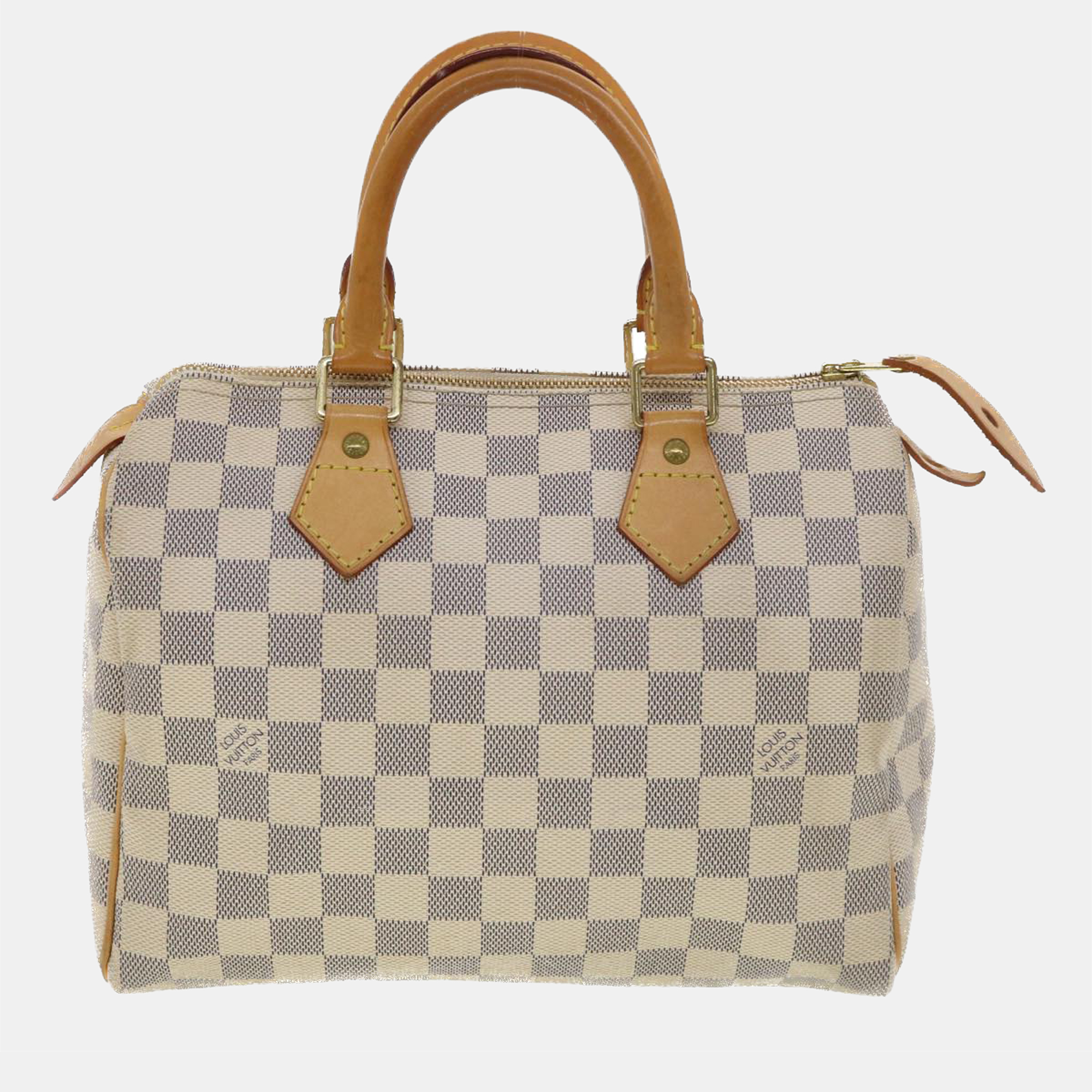 

Louis Vuitton White Damier Azur Canvas Speedy 25 Shoulder Bag