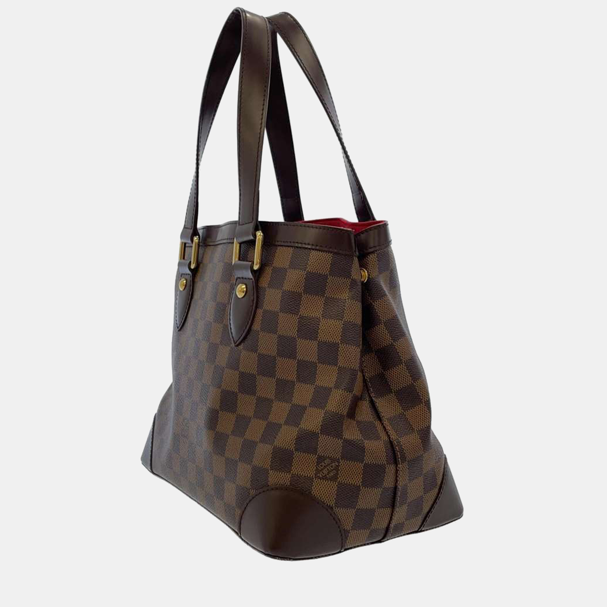 

Louis Vuitton Brown Damier Ebene Canvas Hampstead PM Tote Bag