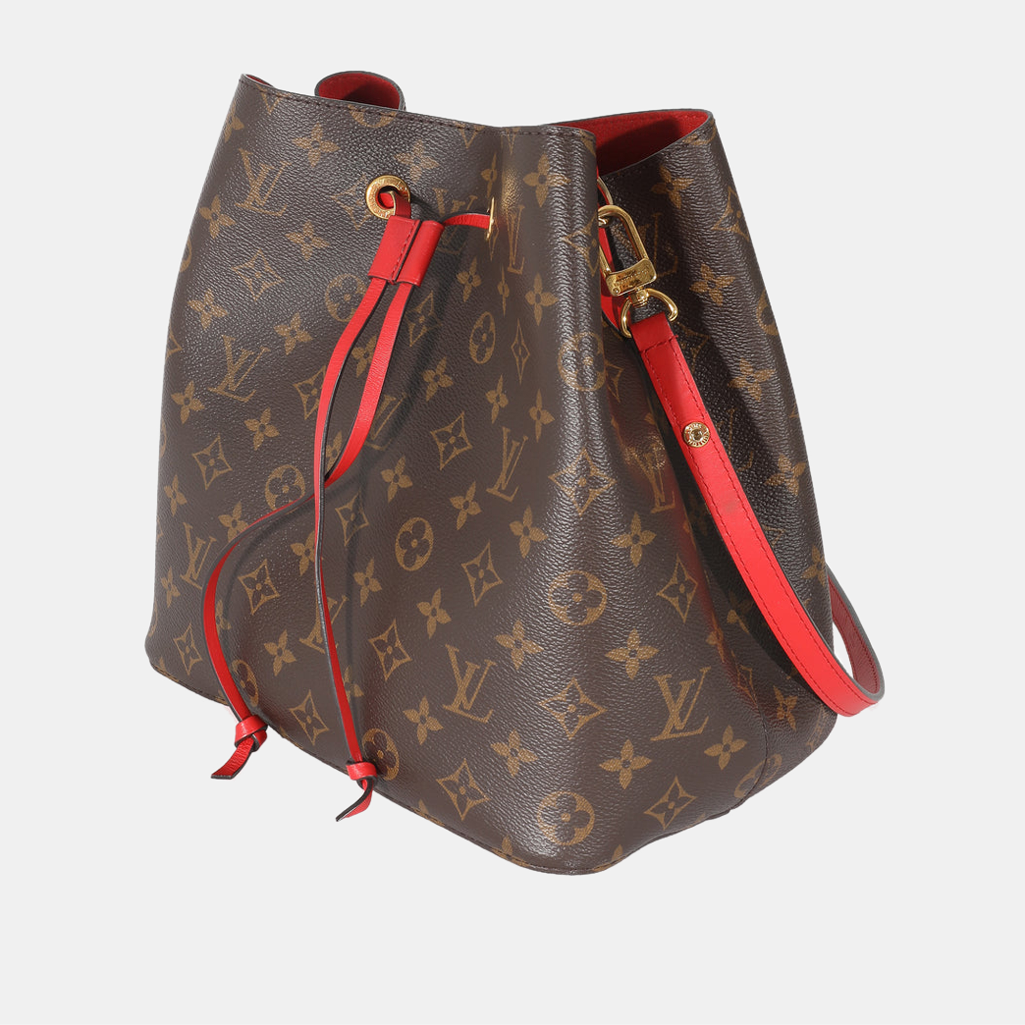 

Louis Vuitton Coquelicot Monogram Canvas Neonoe MM, Brown