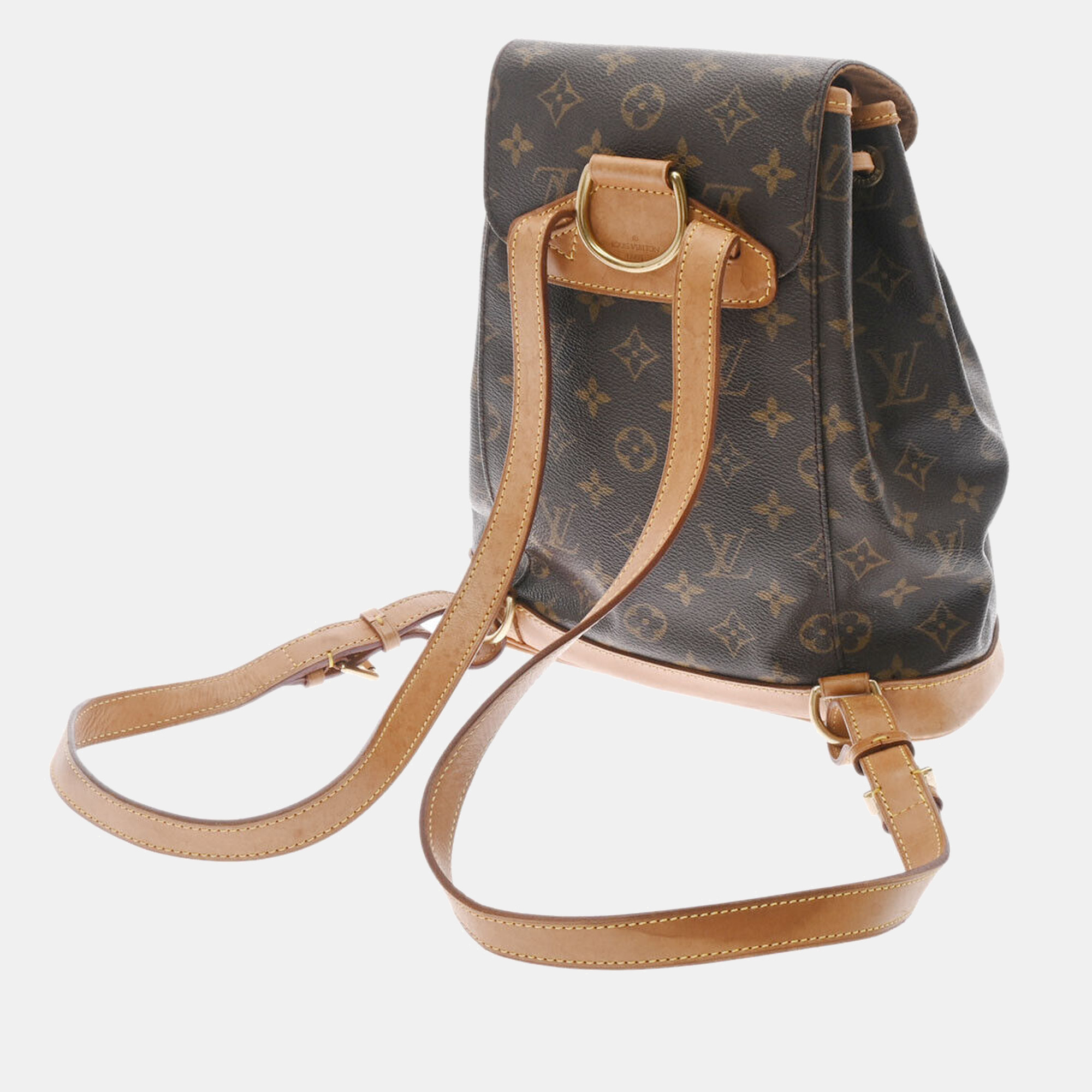 

Louis Vuitton Brown Monogram canvas Montsouris MM Backpack