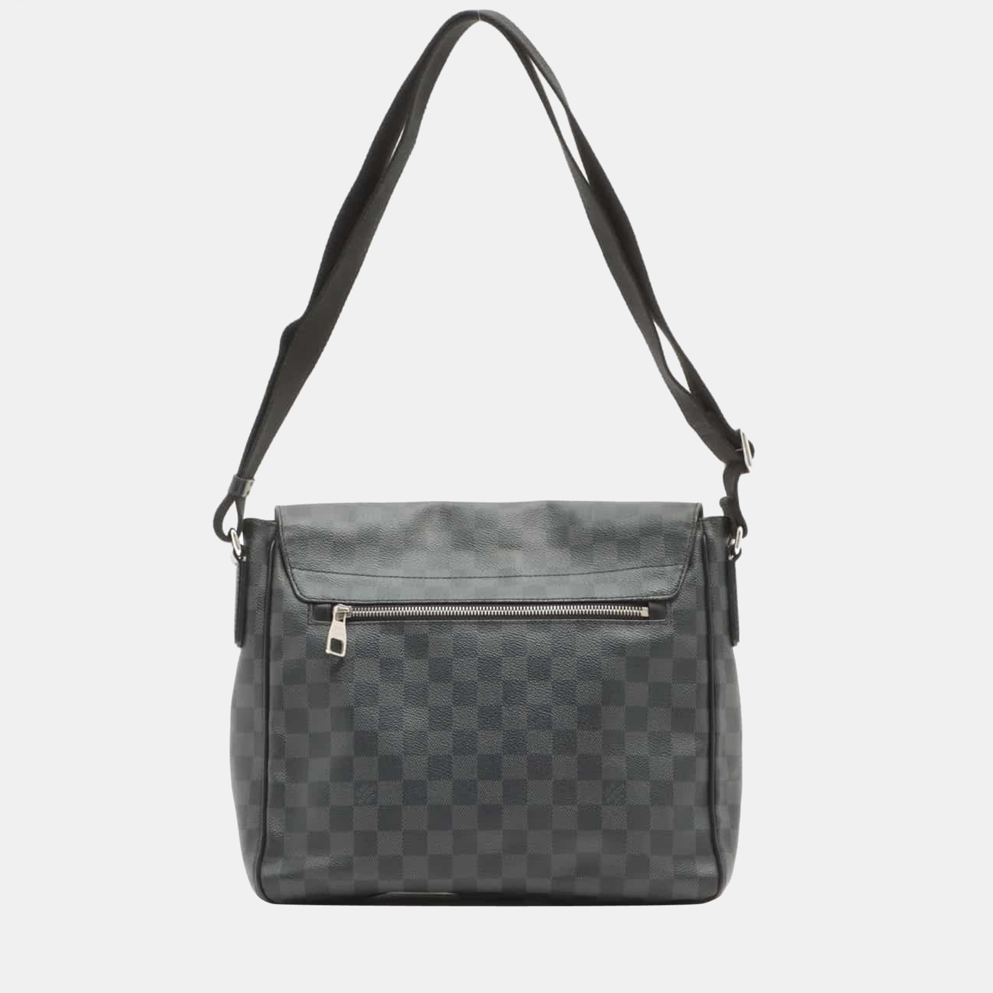 

Louis Vuitton Damier graphite District MM N41272 CA1185, Black