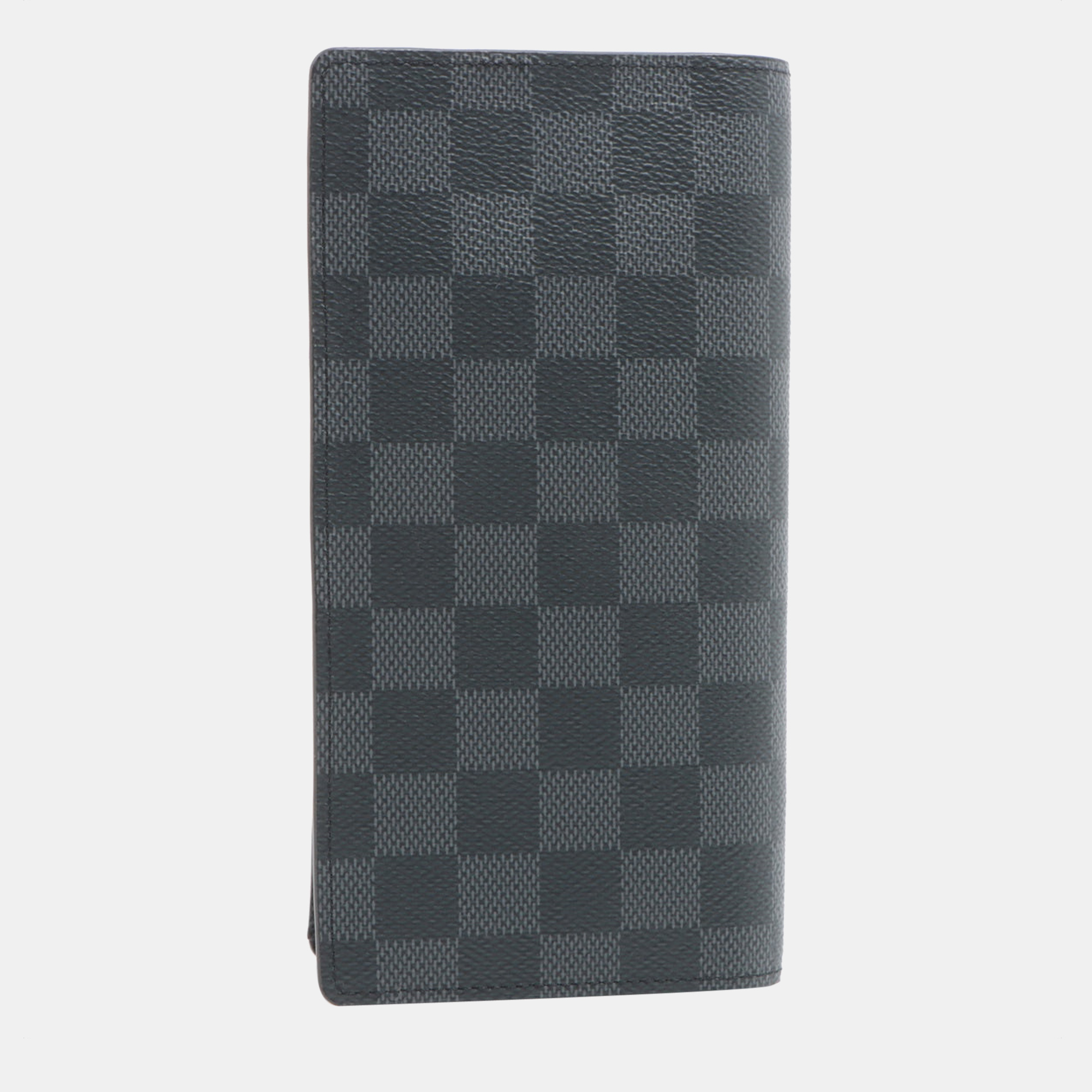 

Louis Vuitton Damier graphite Portefeuille Brazze N62665, Grey