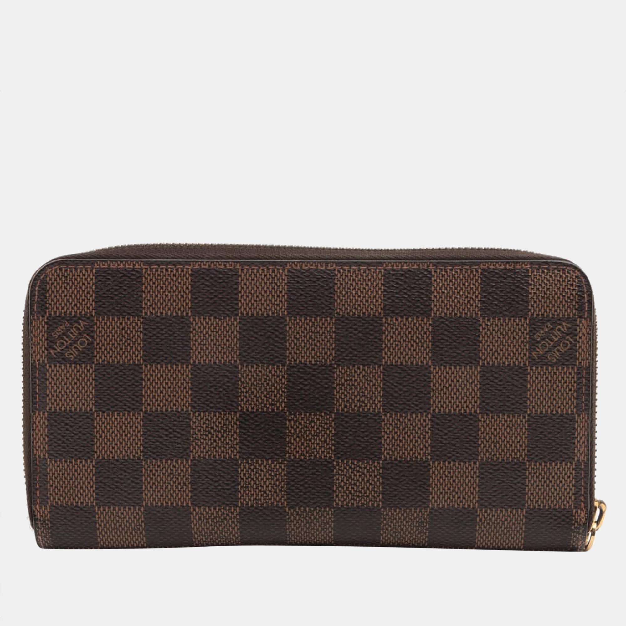 

Louis Vuitton Damier Zippy wallet N60015 CA0132, Brown