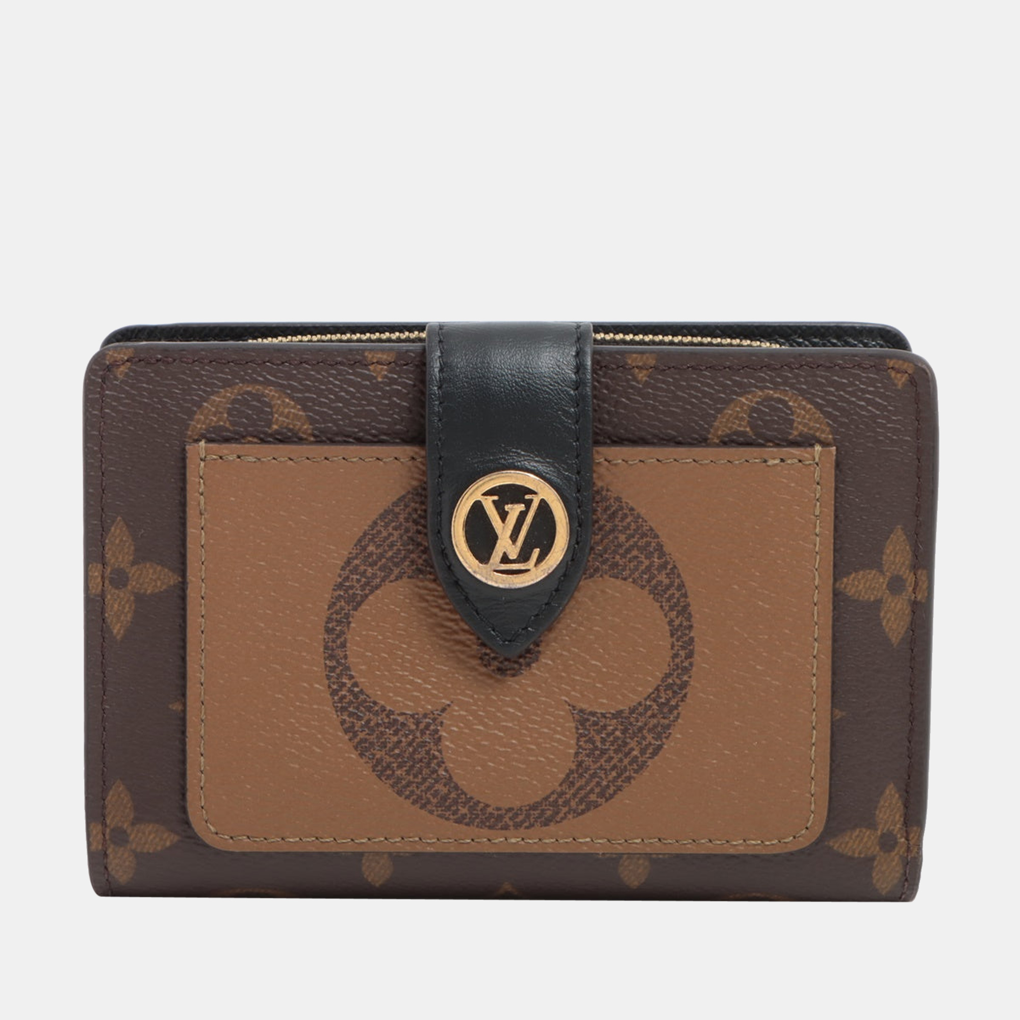 

Louis Vuitton Giant Monogram Reverse Portefeuilles Juliette M69432, Brown