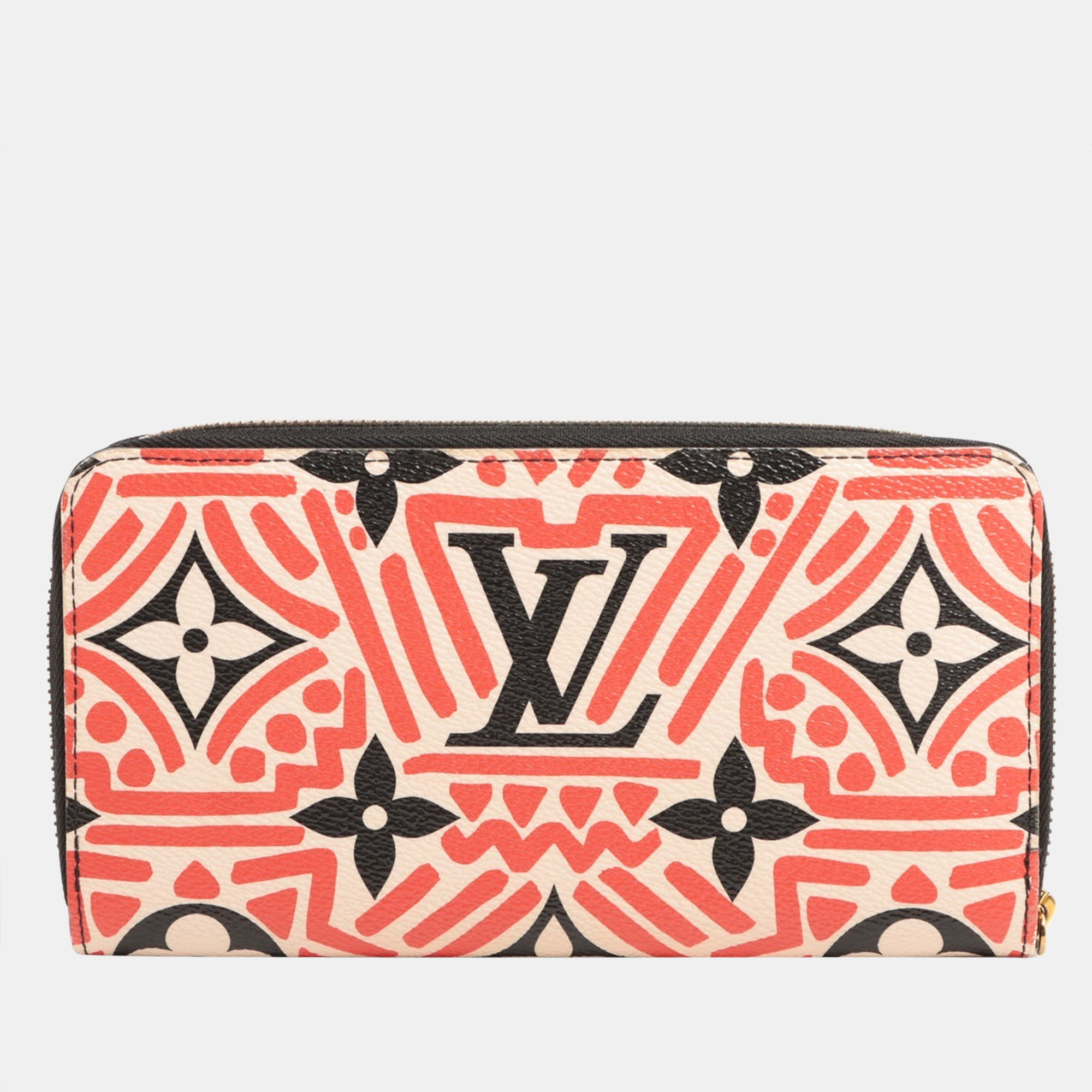 

Louis Vuitton LV Crafty Zippy Wallet M69436 GI2270 Red x Black Round-Zip-Wallet