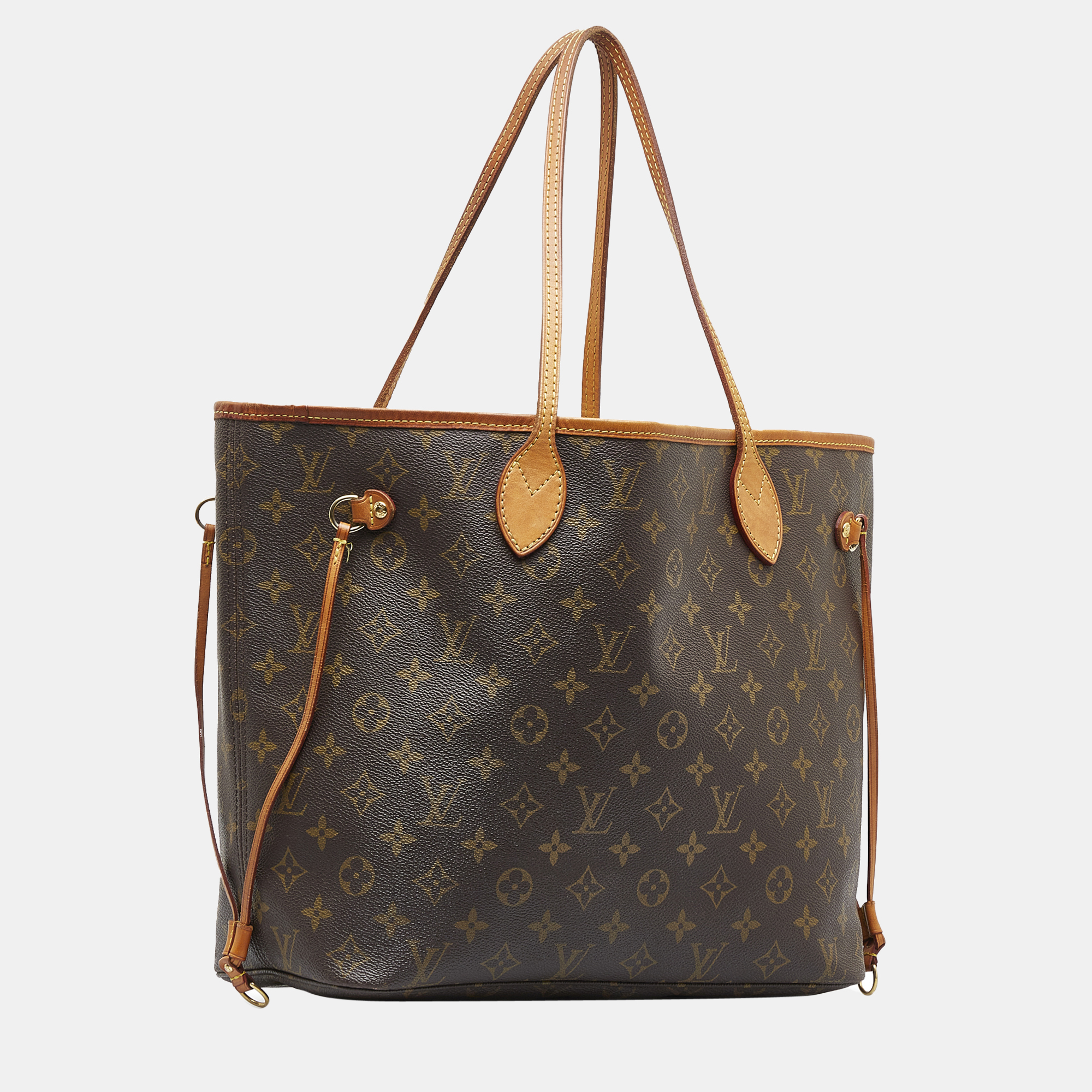 

Louis Vuitton Brown Monogram Neverfull MM