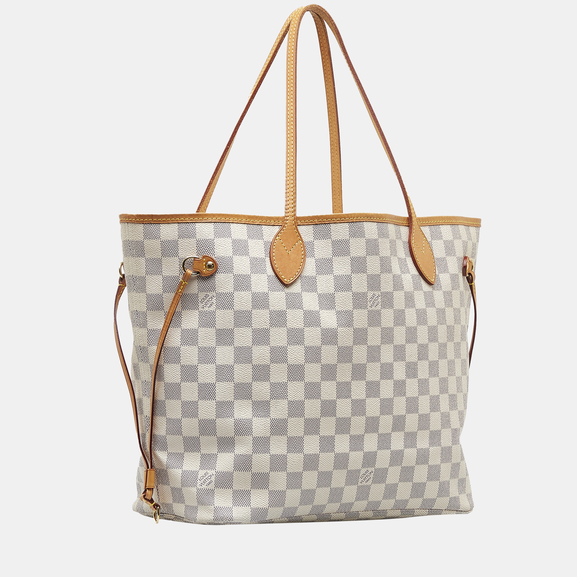 

Louis Vuitton Blue/White Damier Azur Neverfull MM
