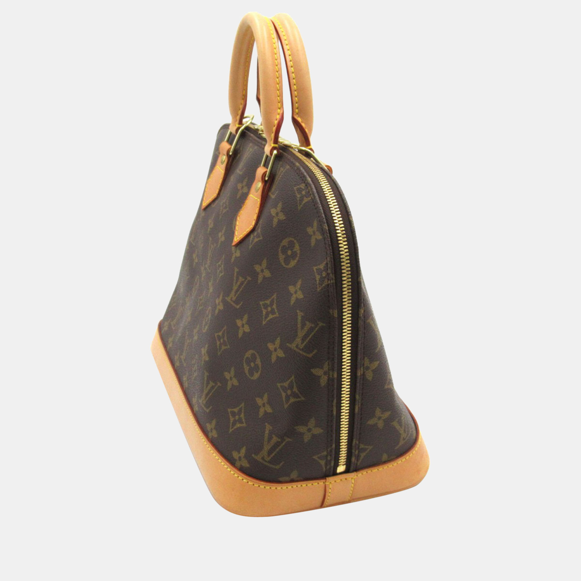 

Louis Vuitton Brown Canvas Monogram Alma PM Handbag