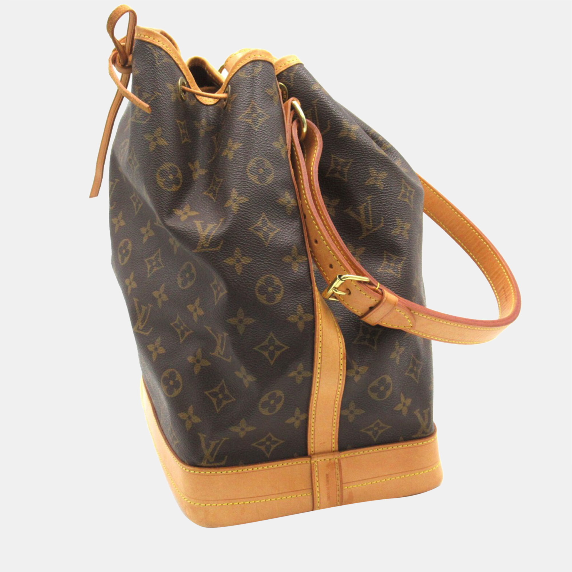 

Louis Vuitton Brown Canvas Monogram Noe GM Bucket Shoulder Bag