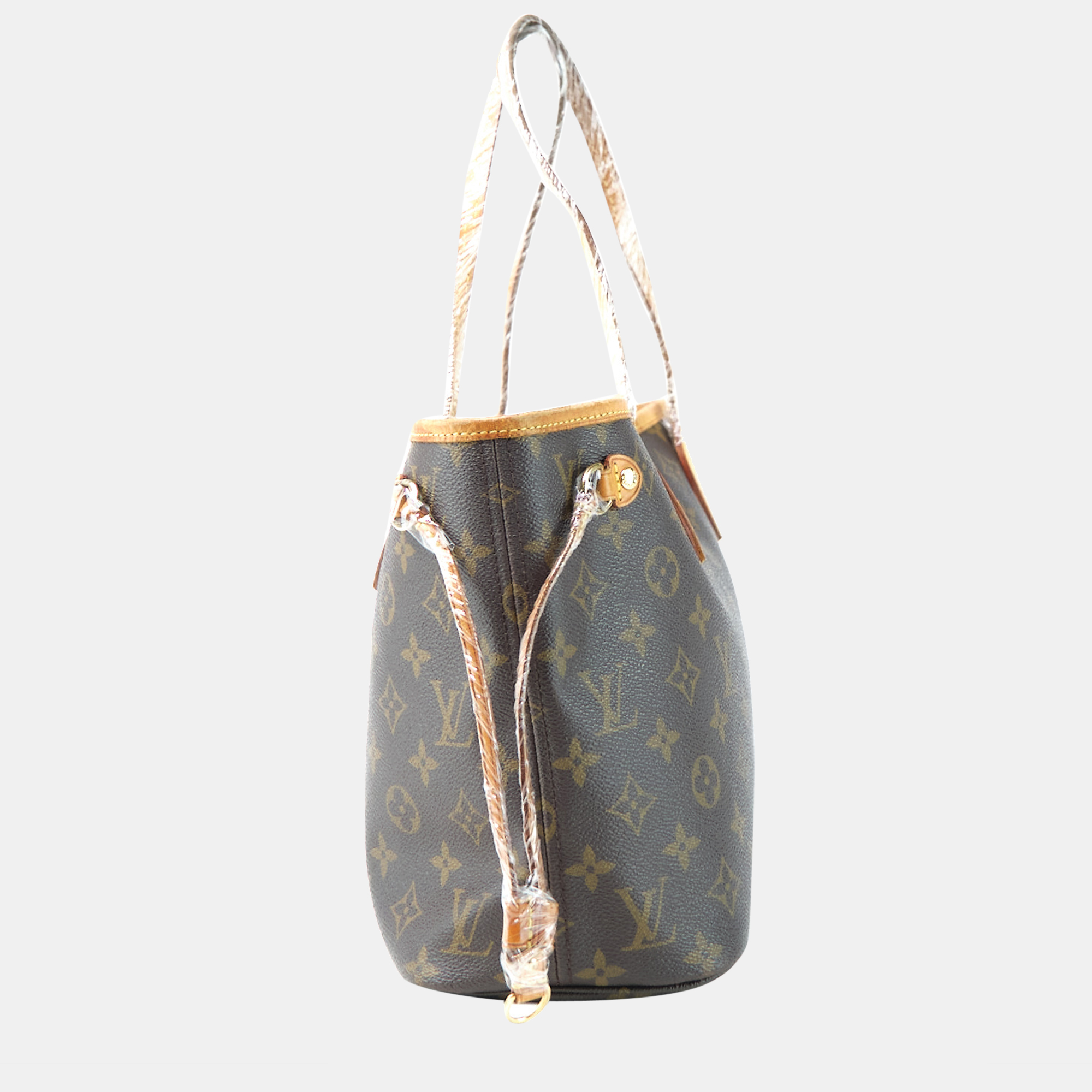 

Louis Vuitton Brown Canvas Monogram Neverfull MM Tote Bag