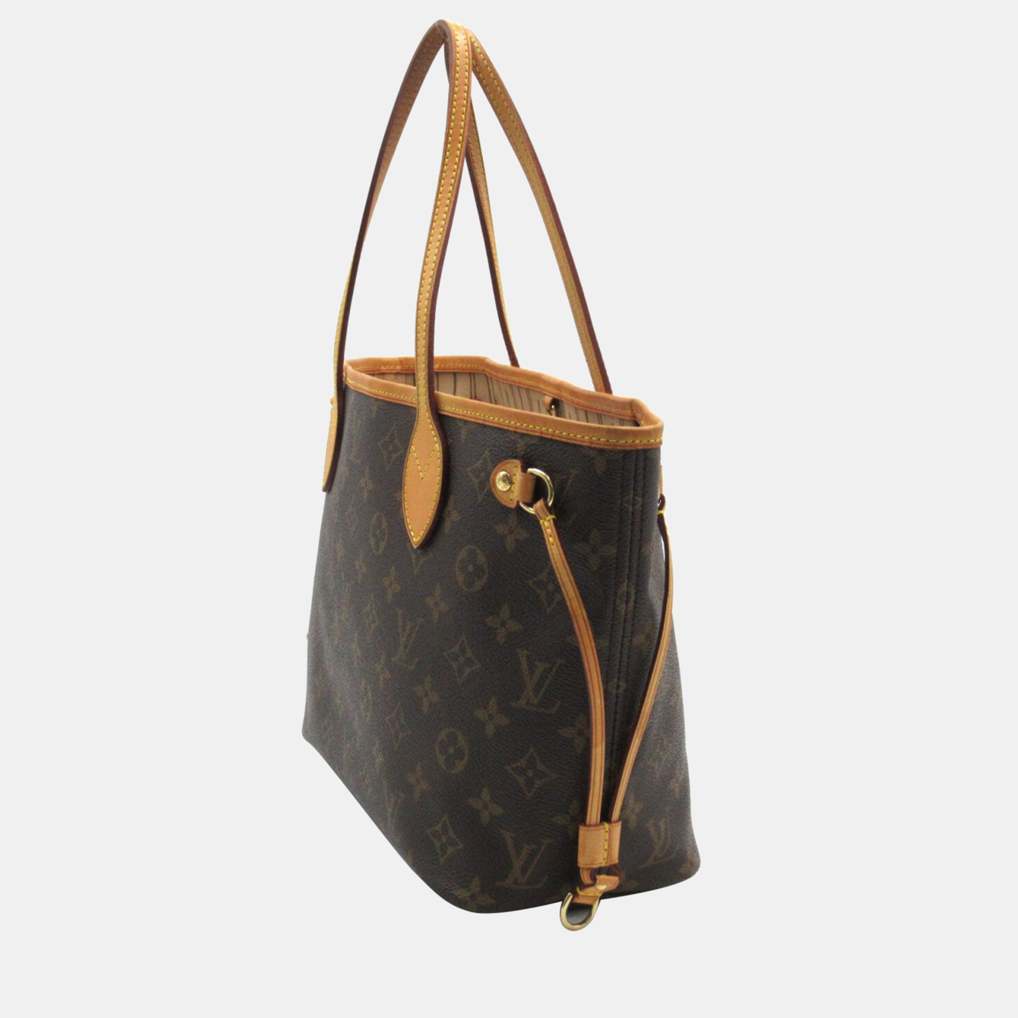 

Louis Vuitton Brown Canvas Monogram Neverfull PM Tote Bag