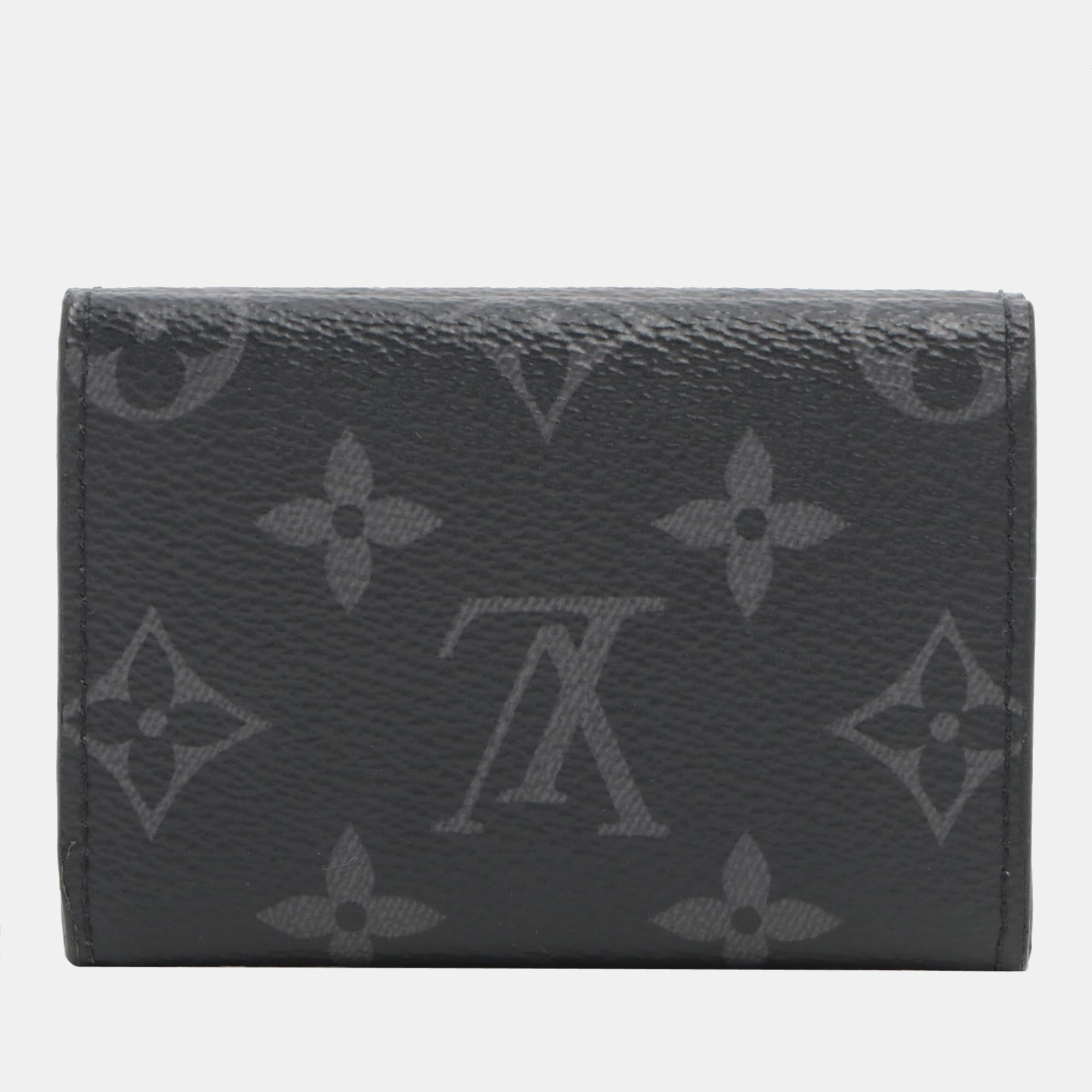 

Louis Vuitton Monogram Eclipse Discovery compact wallet M45417 FH0271 Black x Gray Compact Wallet