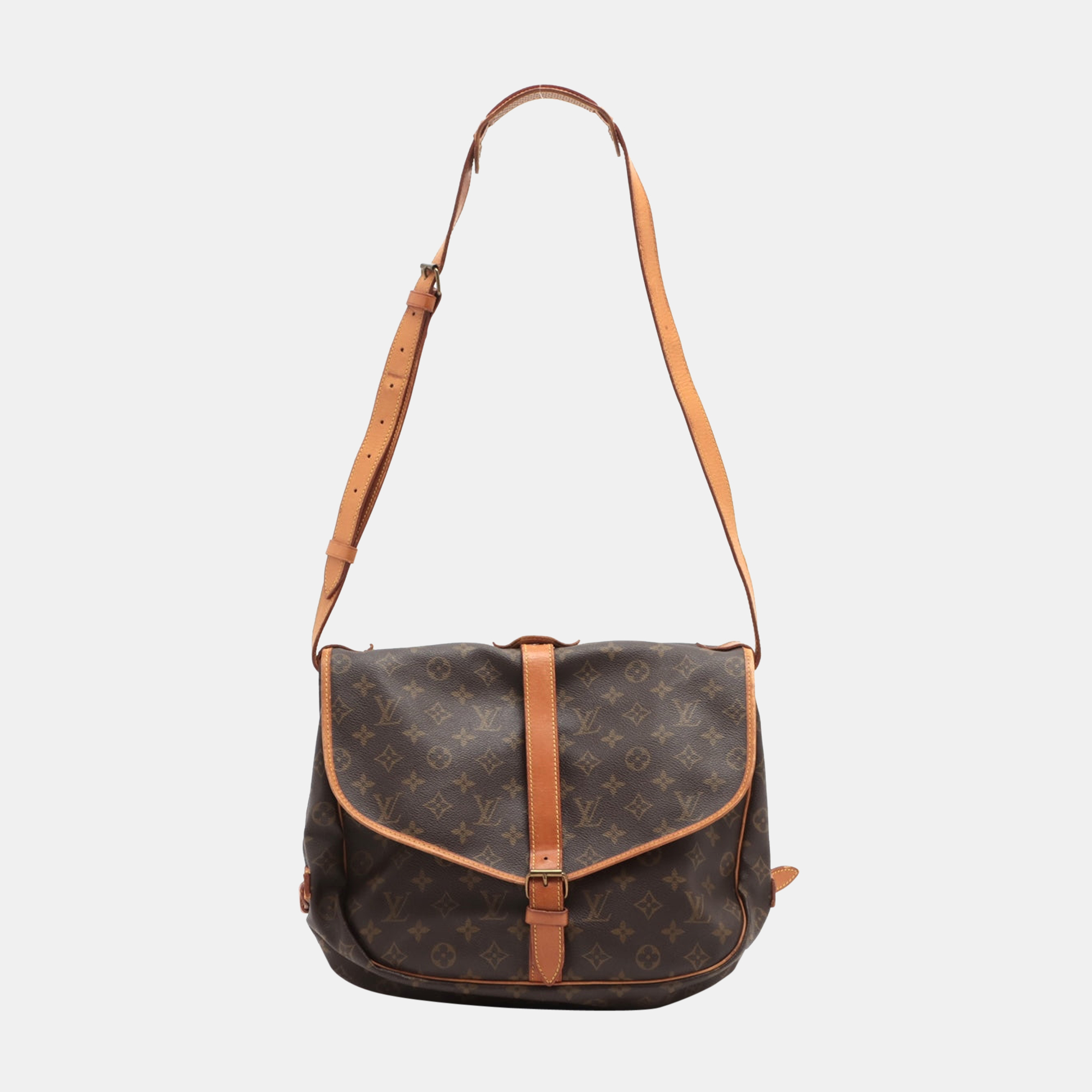 

Louis Vuitton Monogram Saumur 35 M42254 AR0970, Brown