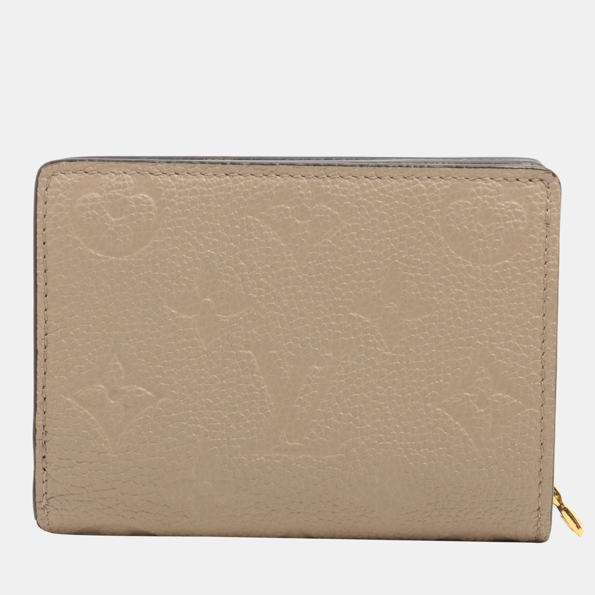 

Louis Vuitton monogram unplant Portefeuilles Crea M80152, Beige