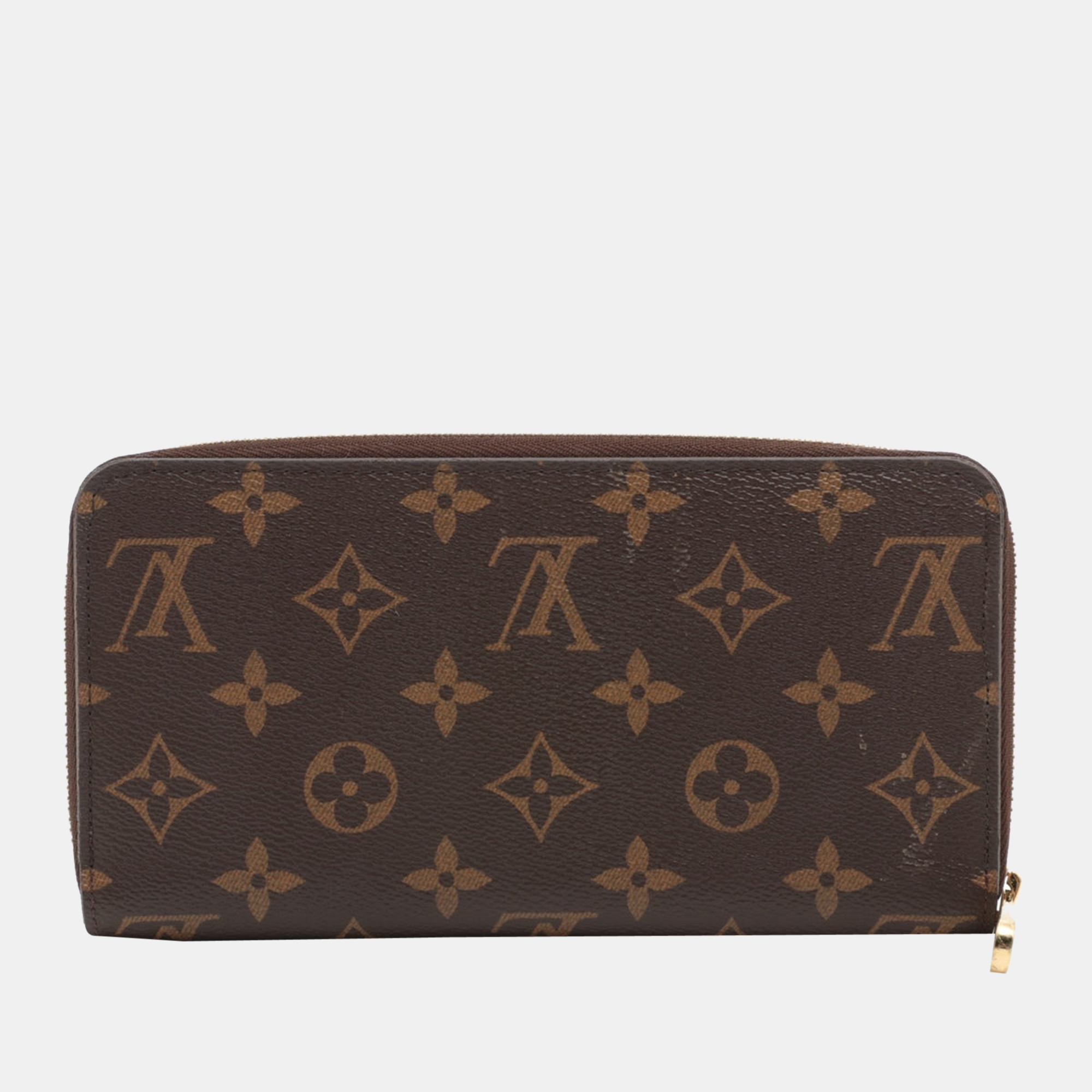 

Louis Vuitton Monogram Zippy Wallet M41894 CA1127 Rose ballerine Round-Zip-Wallet, Brown