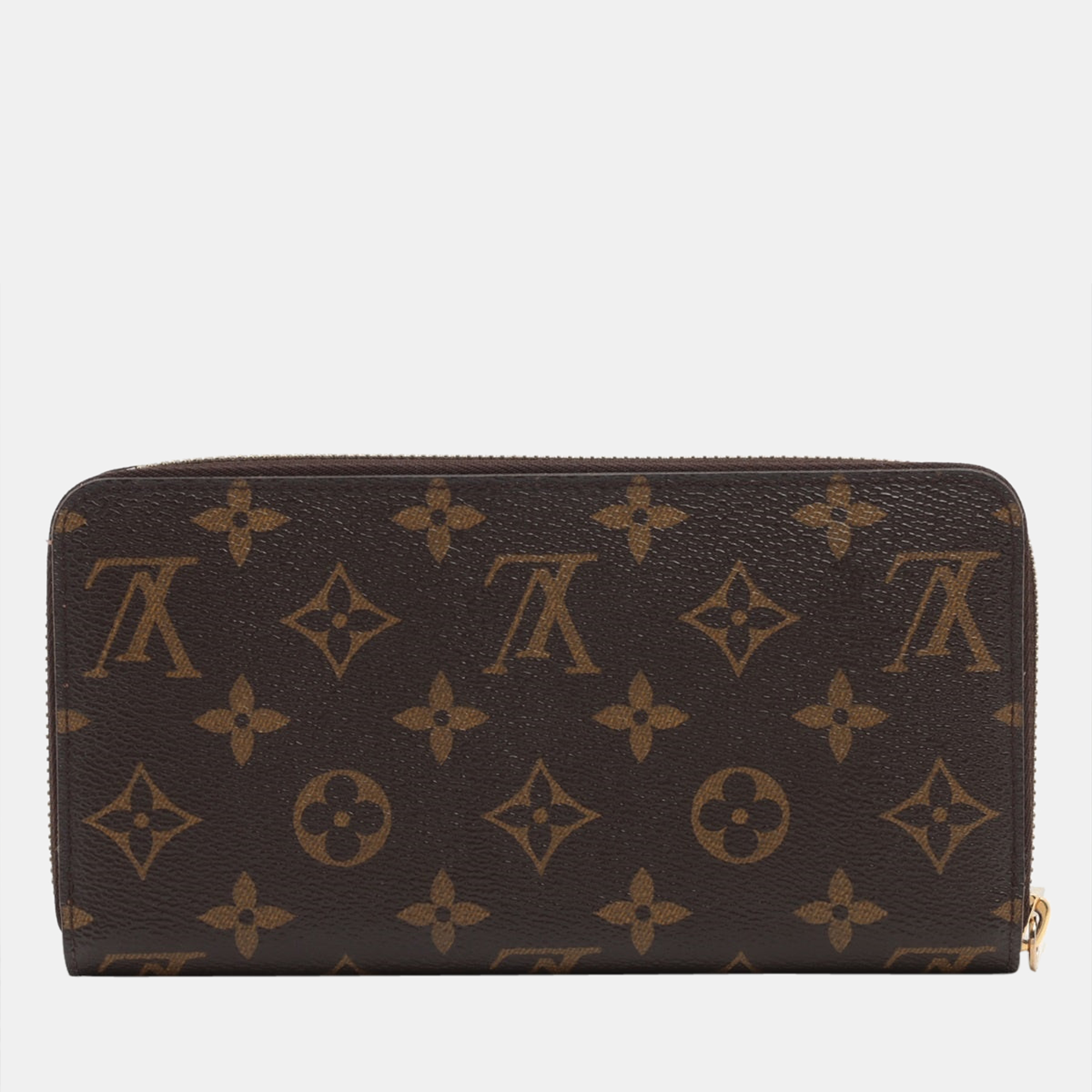 

Louis Vuitton Monogram Zippy Wallet M42616 GI0144 Brown Round-Zip-Wallet