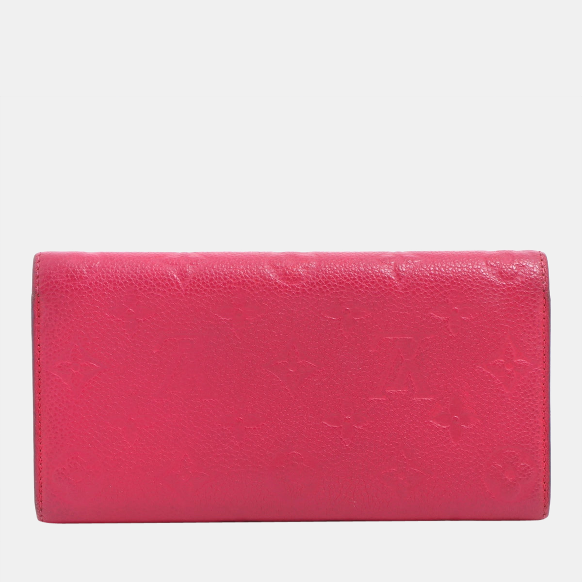 

Louis Vuitton Monogramme Anplant Portefeuille Emily M62371 CA2186 Pink Wallet