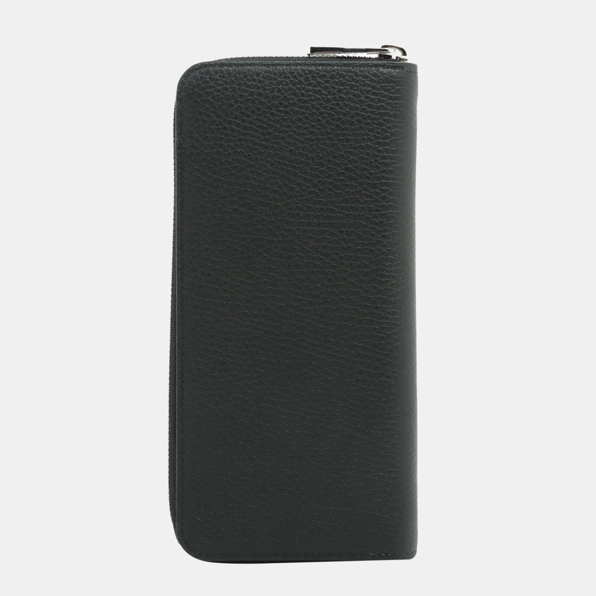 

Louis Vuitton Taurillon Zippy wallet vertical M58412 CA5107 Noir Round-Zip-Wallet, Black