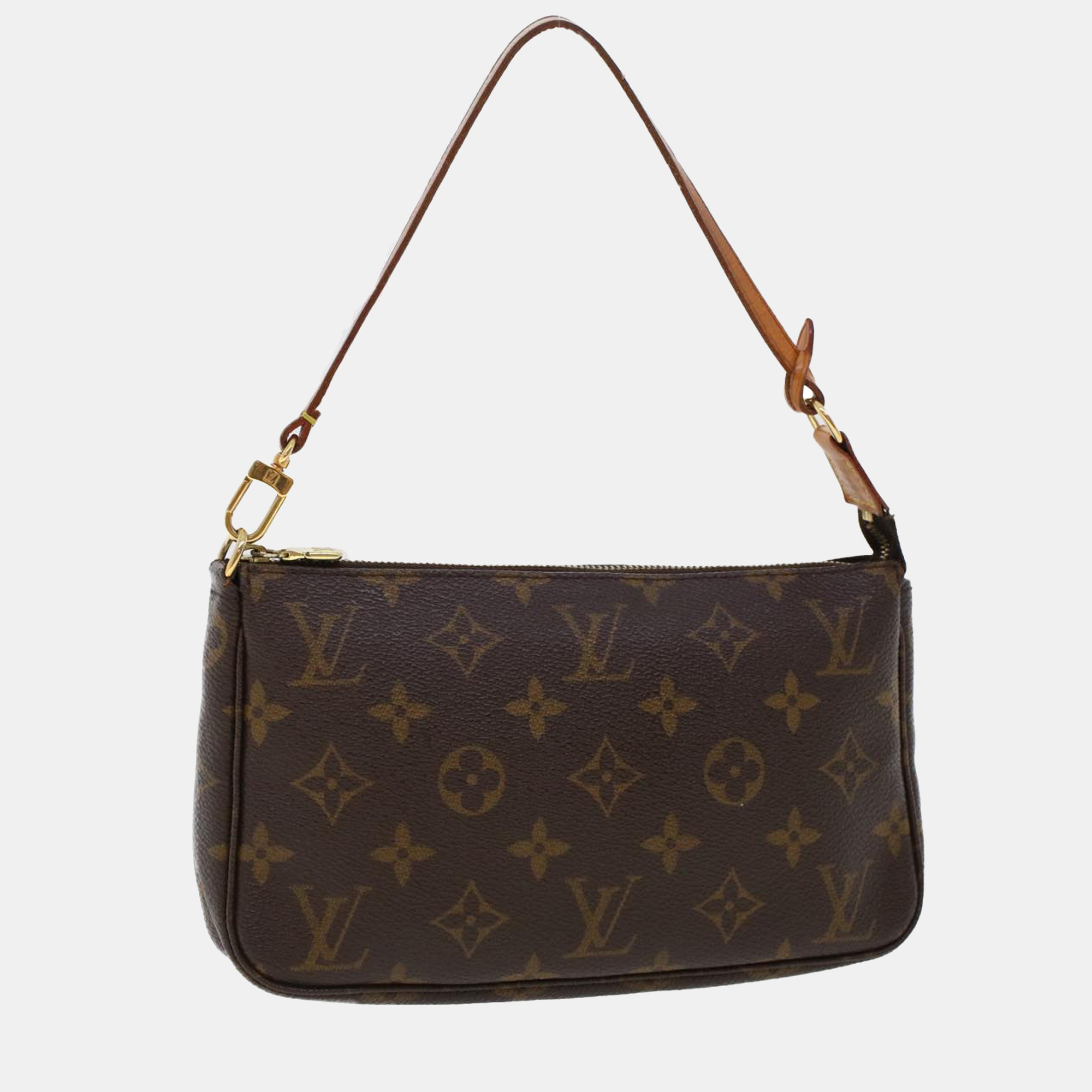 

Louis Vuitton Brown Monogram Canvas Pochette Accessoires Shoulder Bag