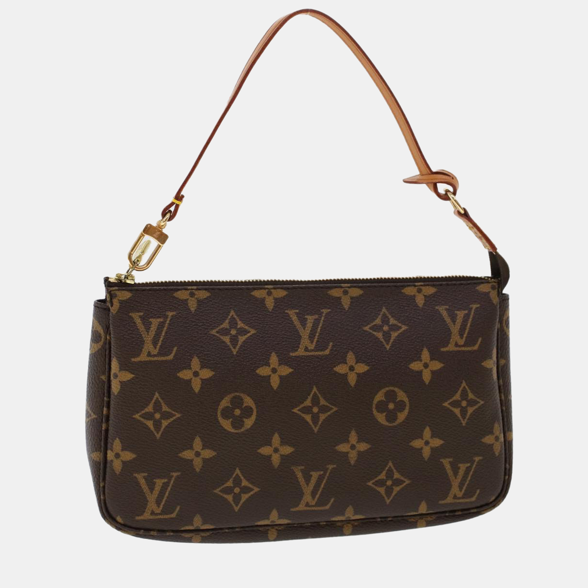 

Louis Vuitton Brown Monogram Canvas Pochette Accessoires Shoulder Bag
