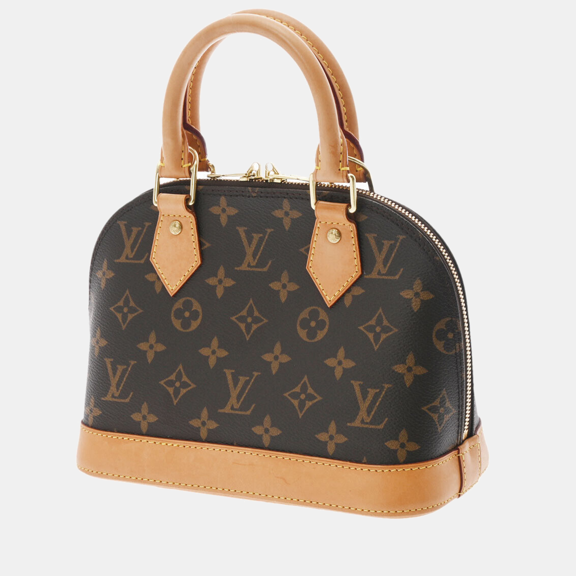 

Louis Vuitton Brown Monogram canvas Alma BB Handbag