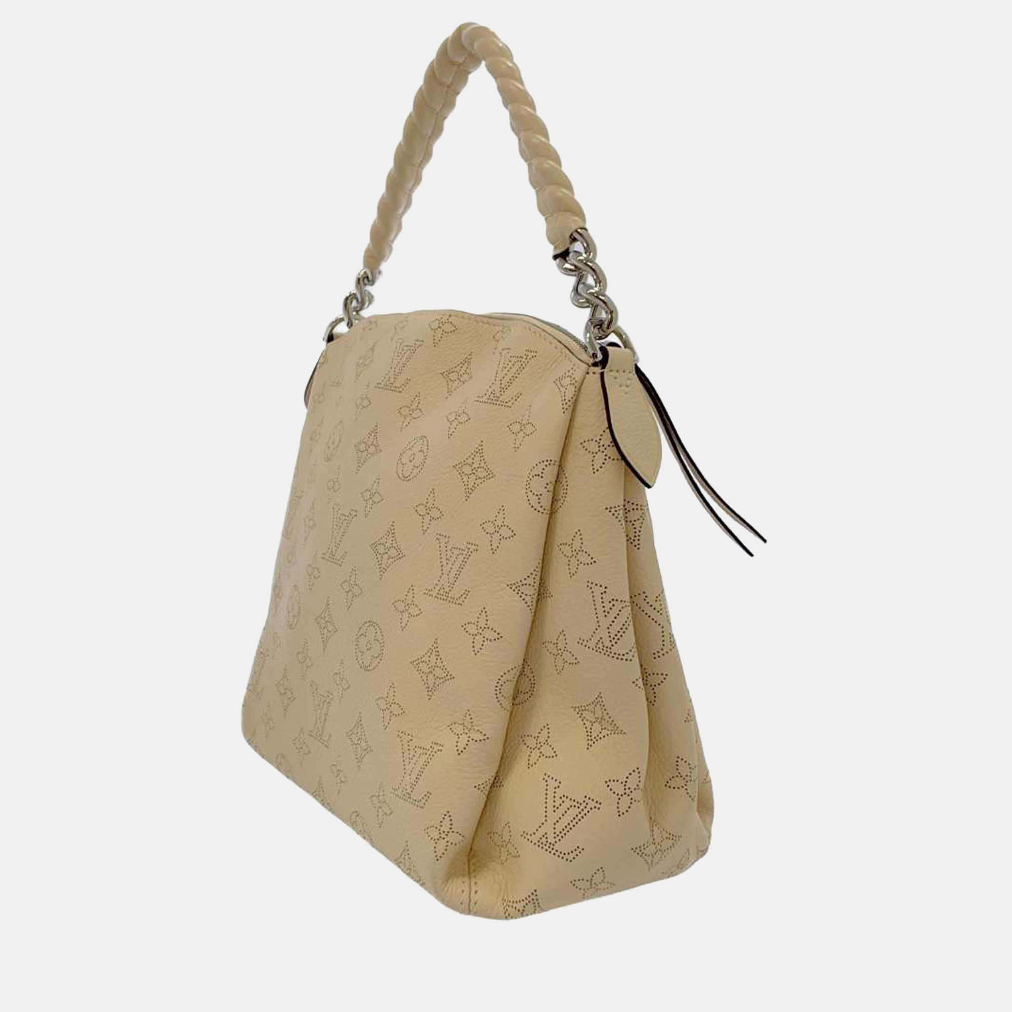 

Louis Vuitton Beige Leather Babylone Chain BB Shoulder Bag